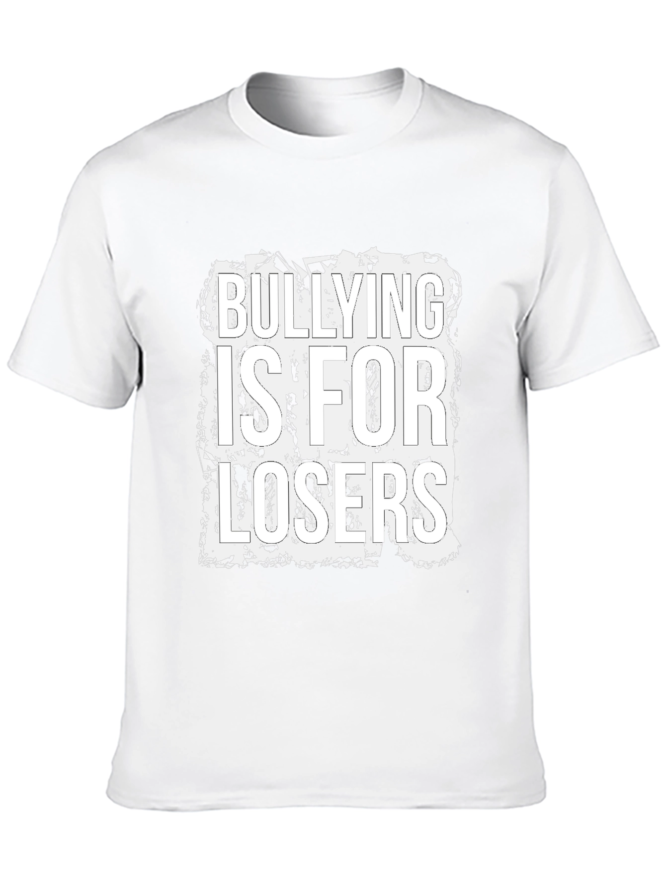 Anti-Bullying Graphic Tee - Bullying is for Losers