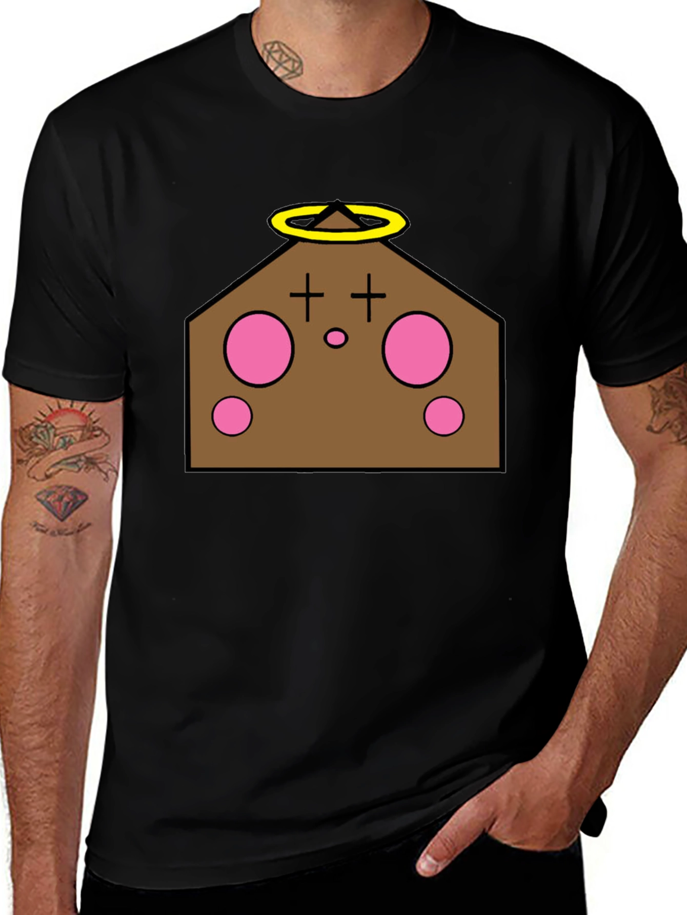 Funny Angel Cartoon T-Shirt