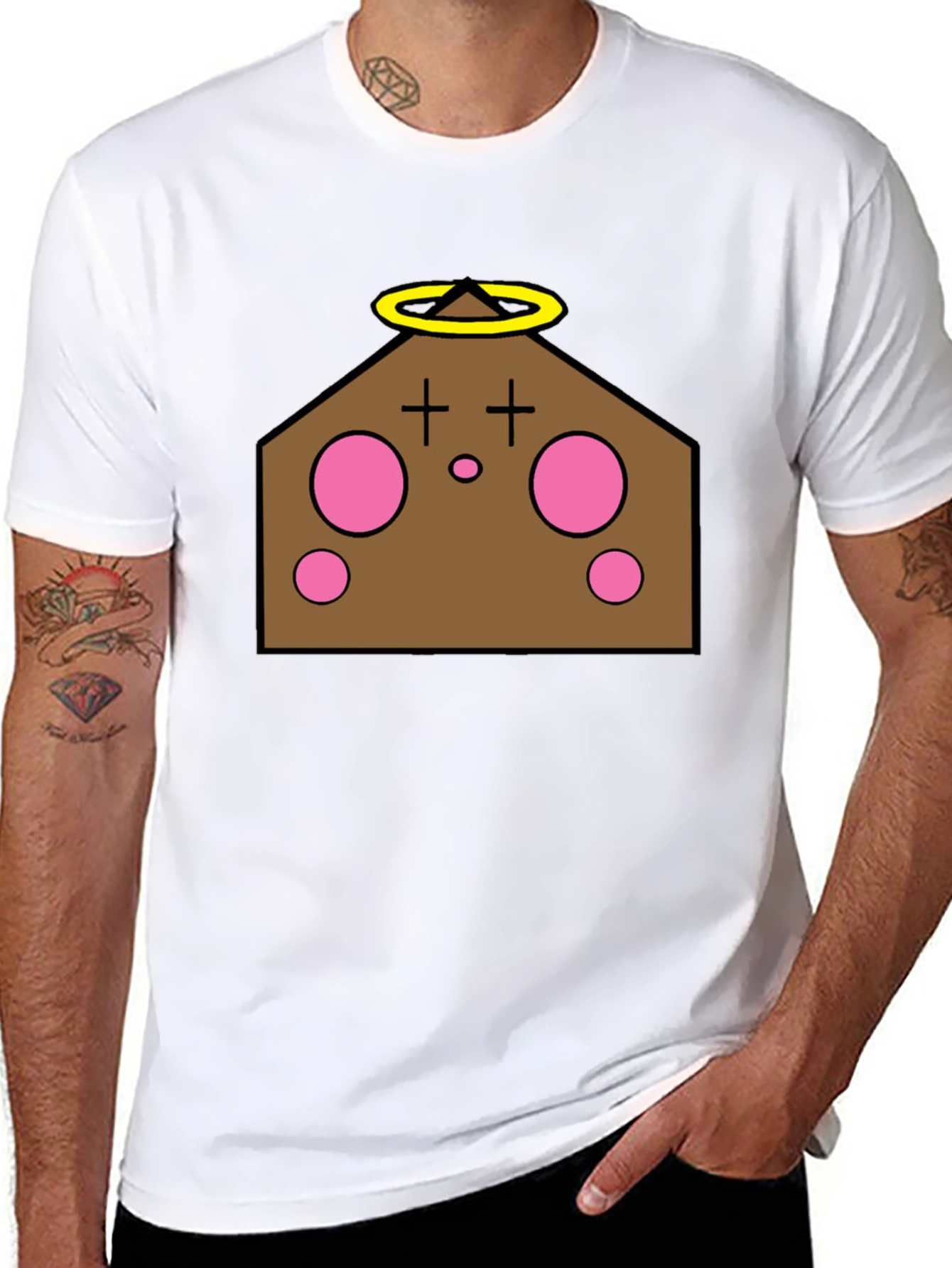 Funny Angel Cartoon T-Shirt