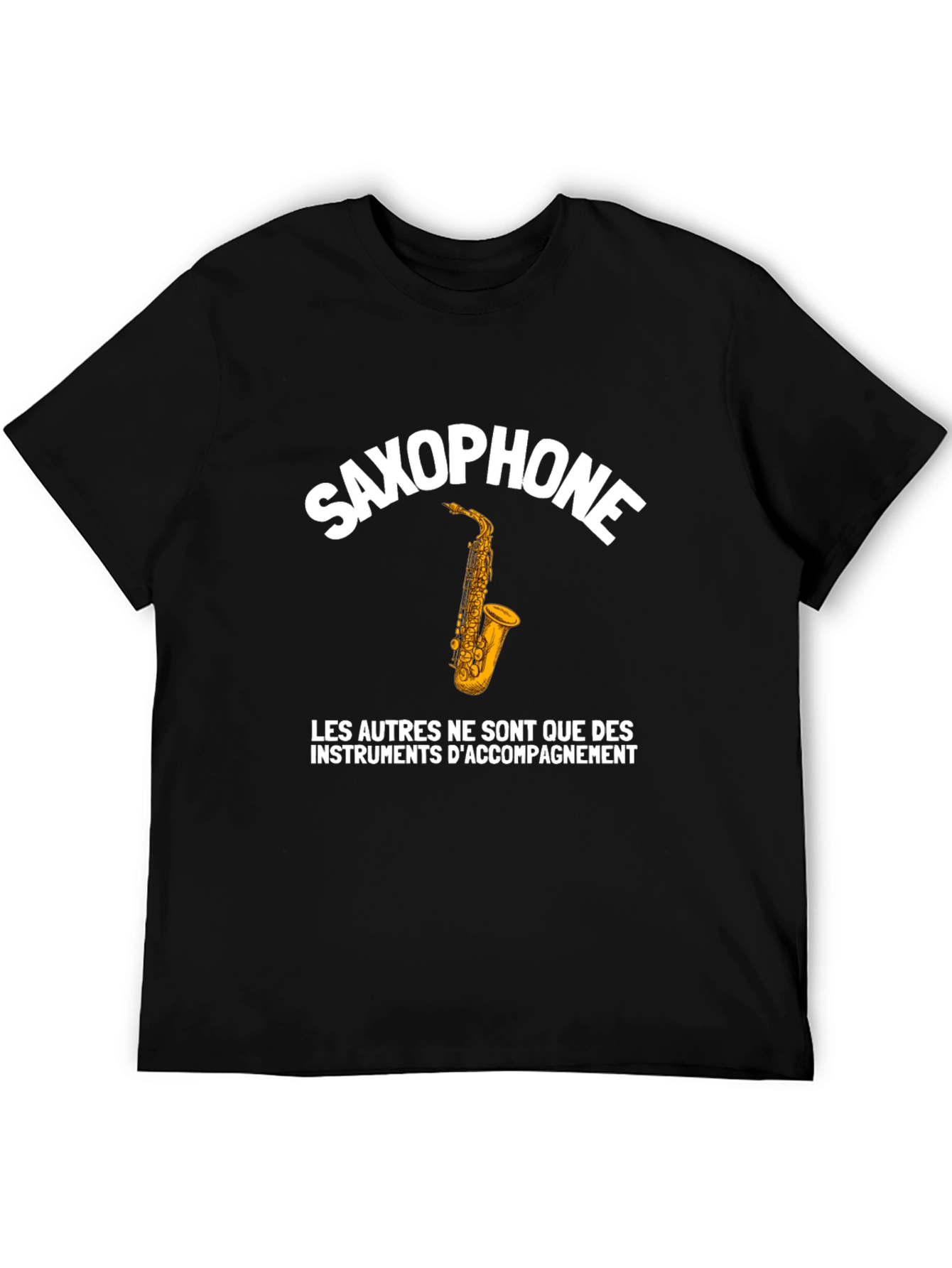 Saxophone T-Shirt - Music Lovers Apparel