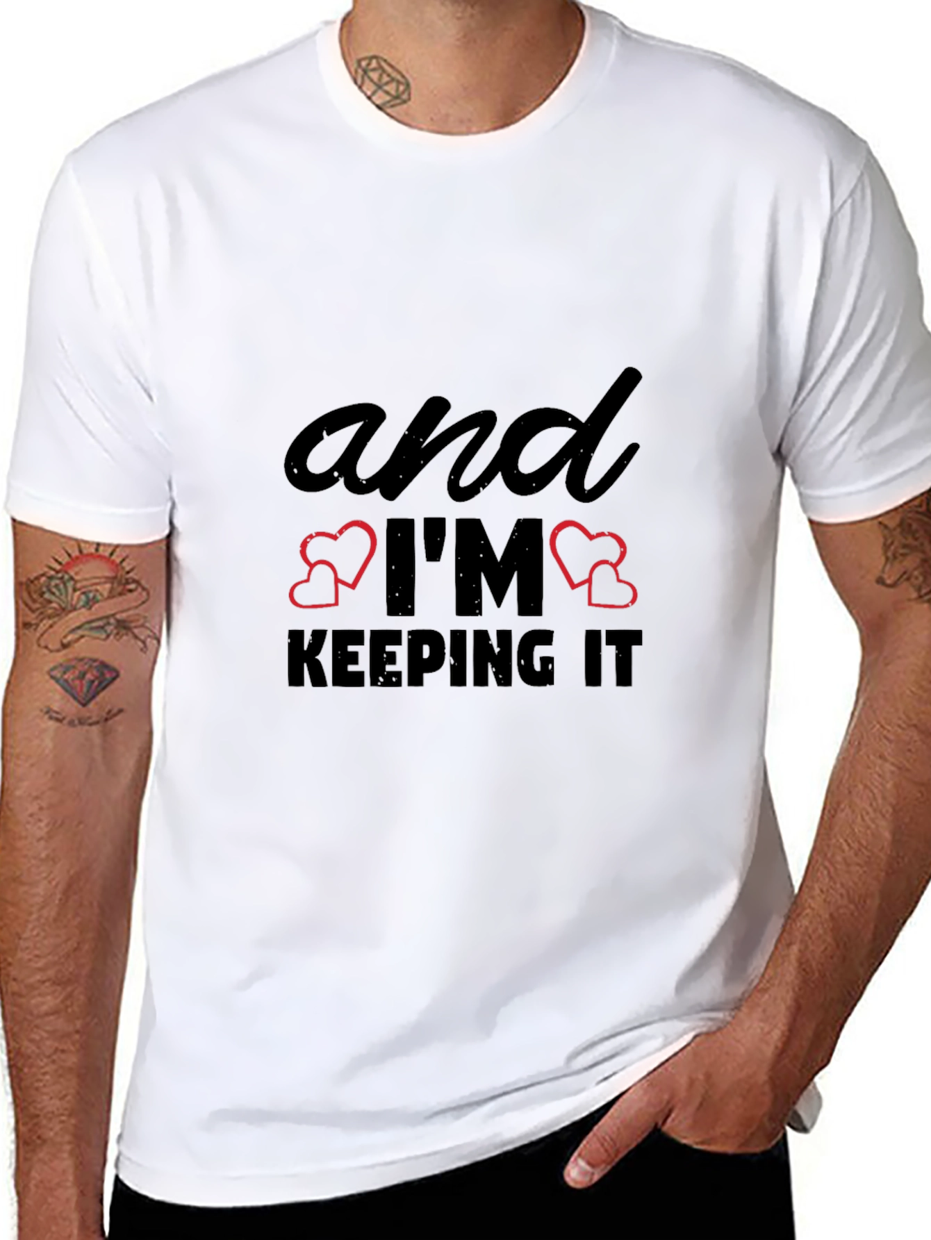 And Im Keeping It T-Shirt - Black Graphic Tee