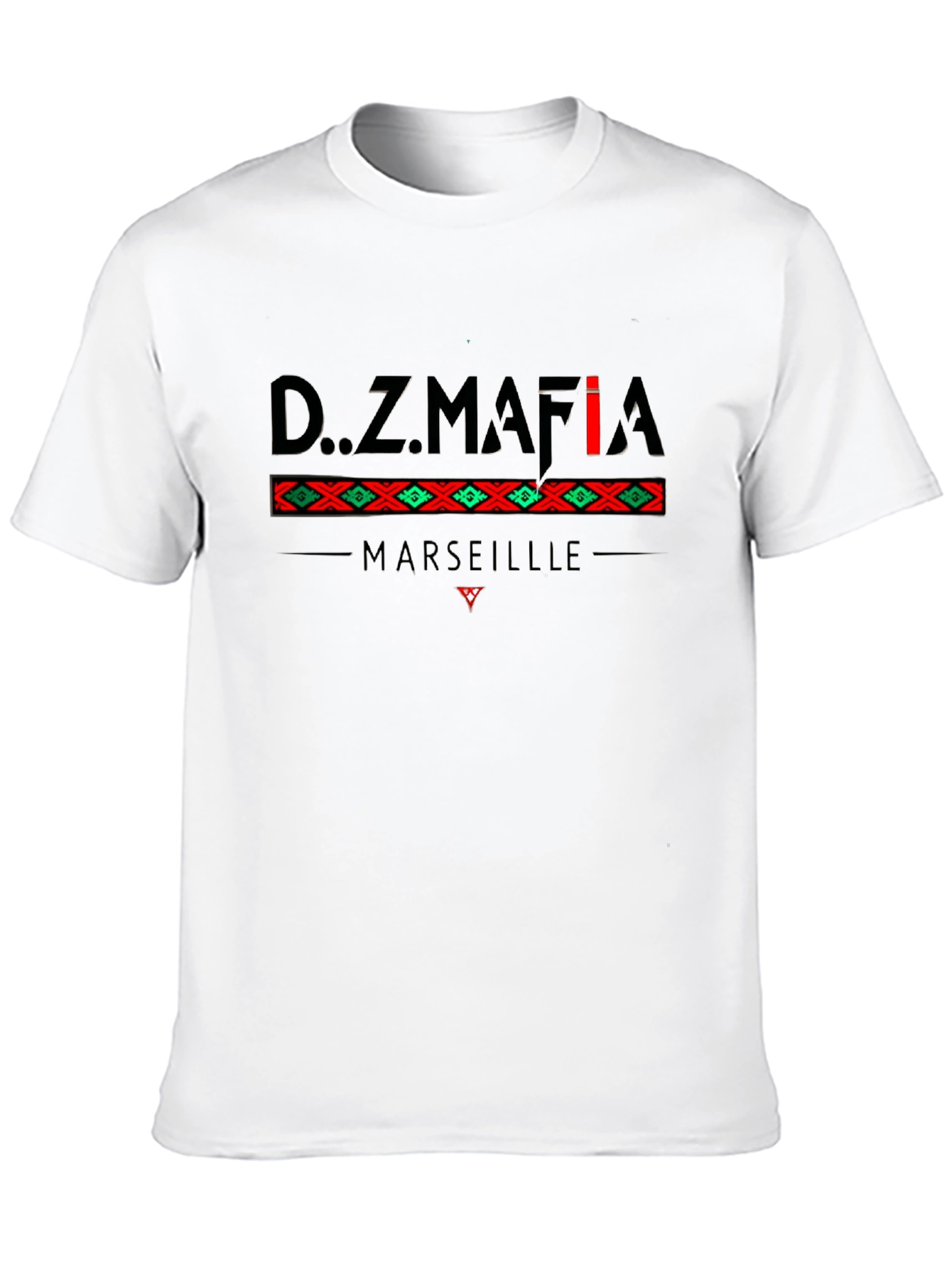 DZ Mafia Marseille Graphic T-Shirt - Black