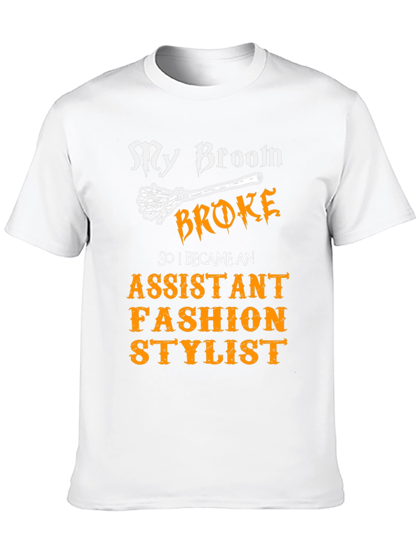 Funny Halloween Assistant Fashion Stylist T-Shirt