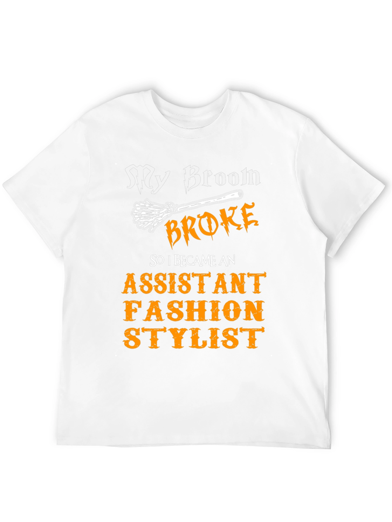 Funny Halloween Assistant Fashion Stylist T-Shirt