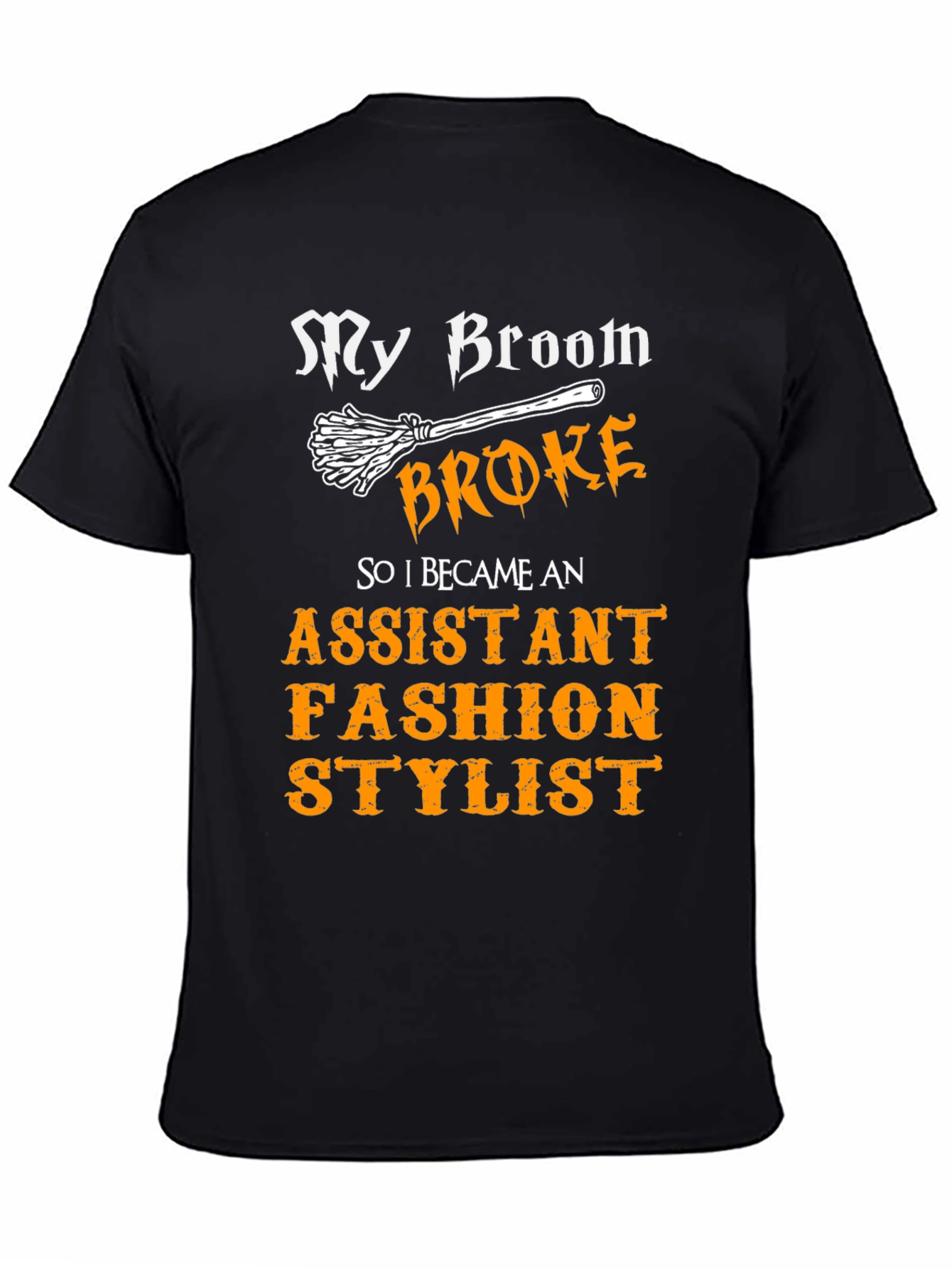 Funny Halloween Assistant Fashion Stylist T-Shirt