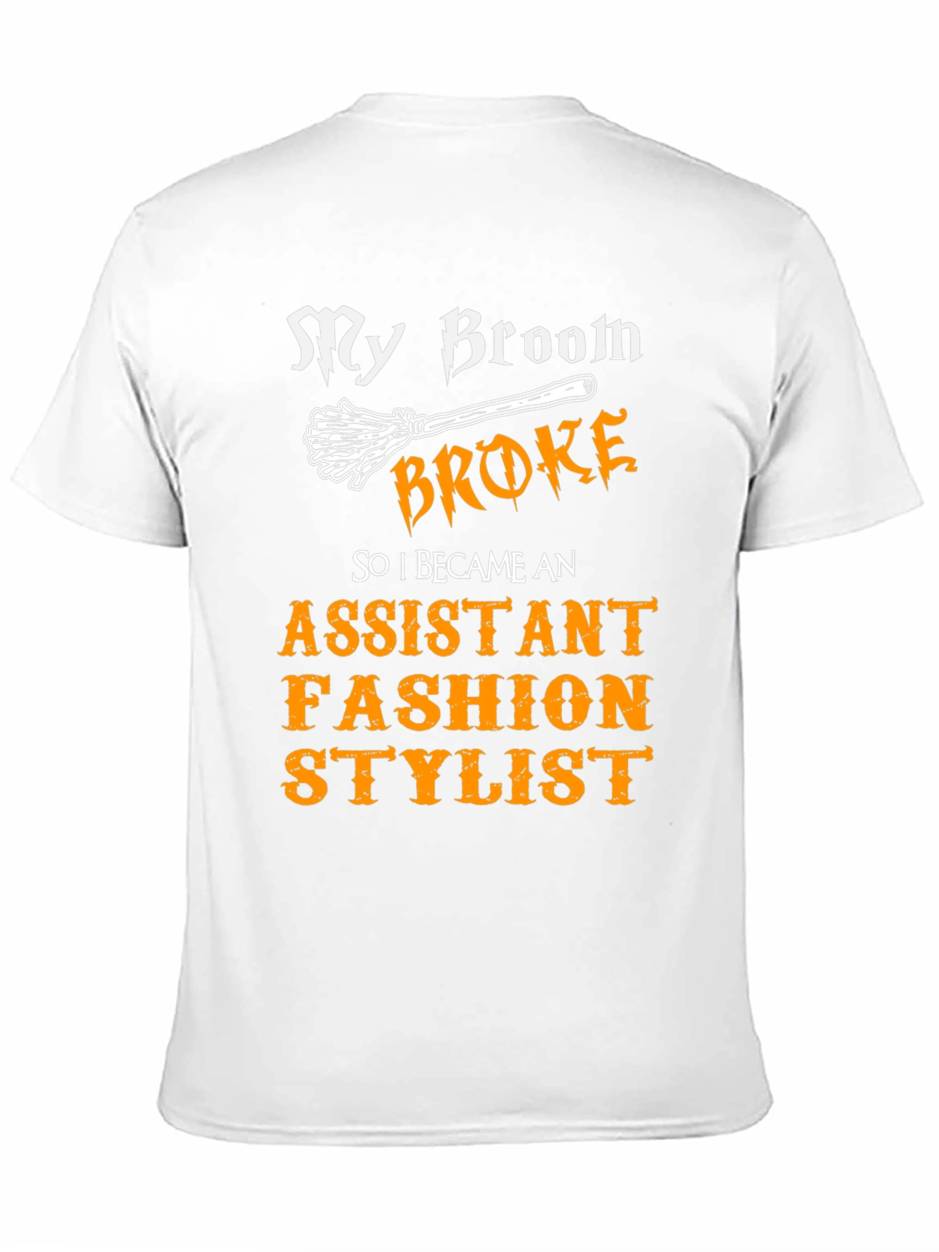 Funny Halloween Assistant Fashion Stylist T-Shirt