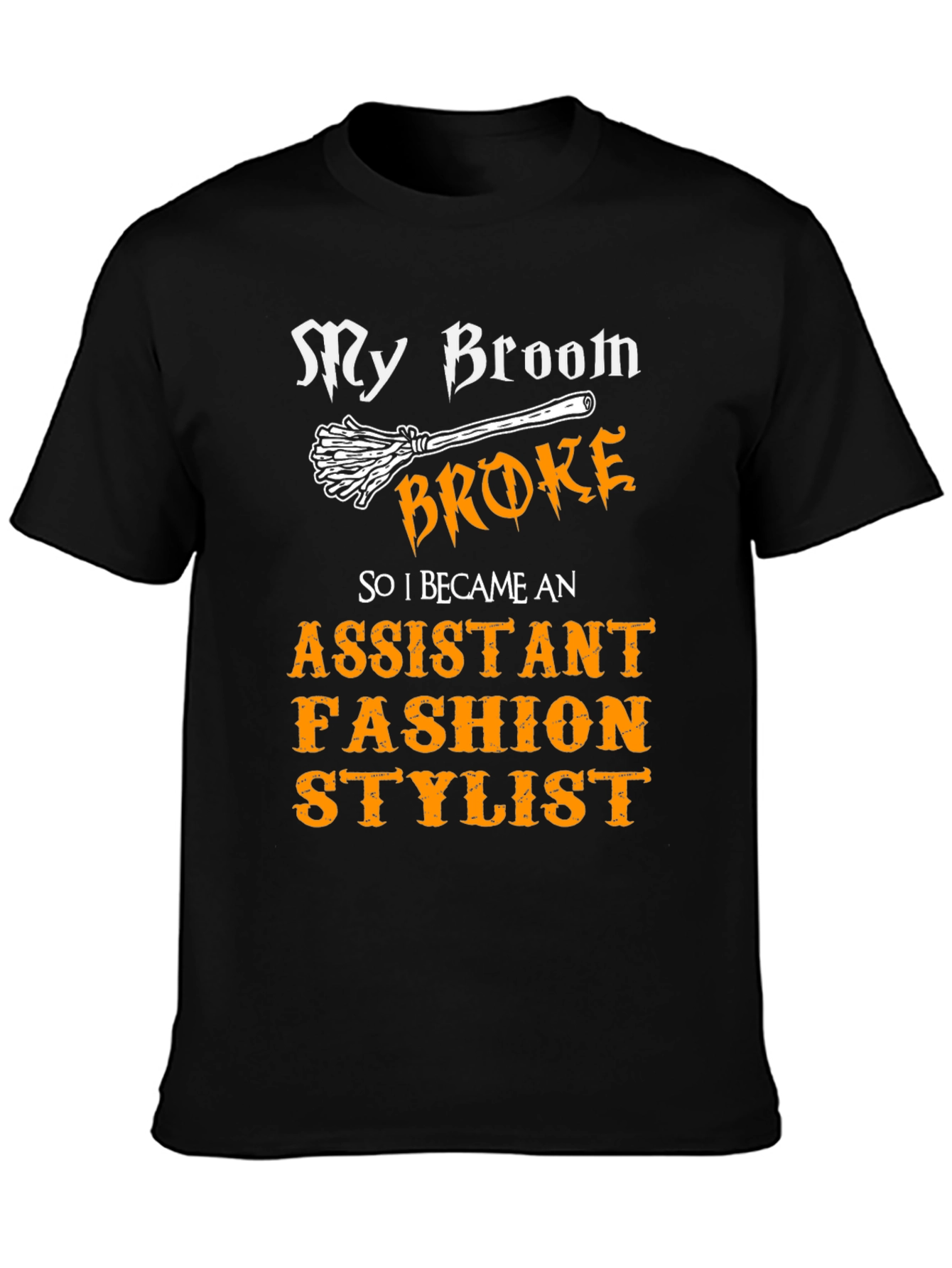 Funny Halloween Assistant Fashion Stylist T-Shirt