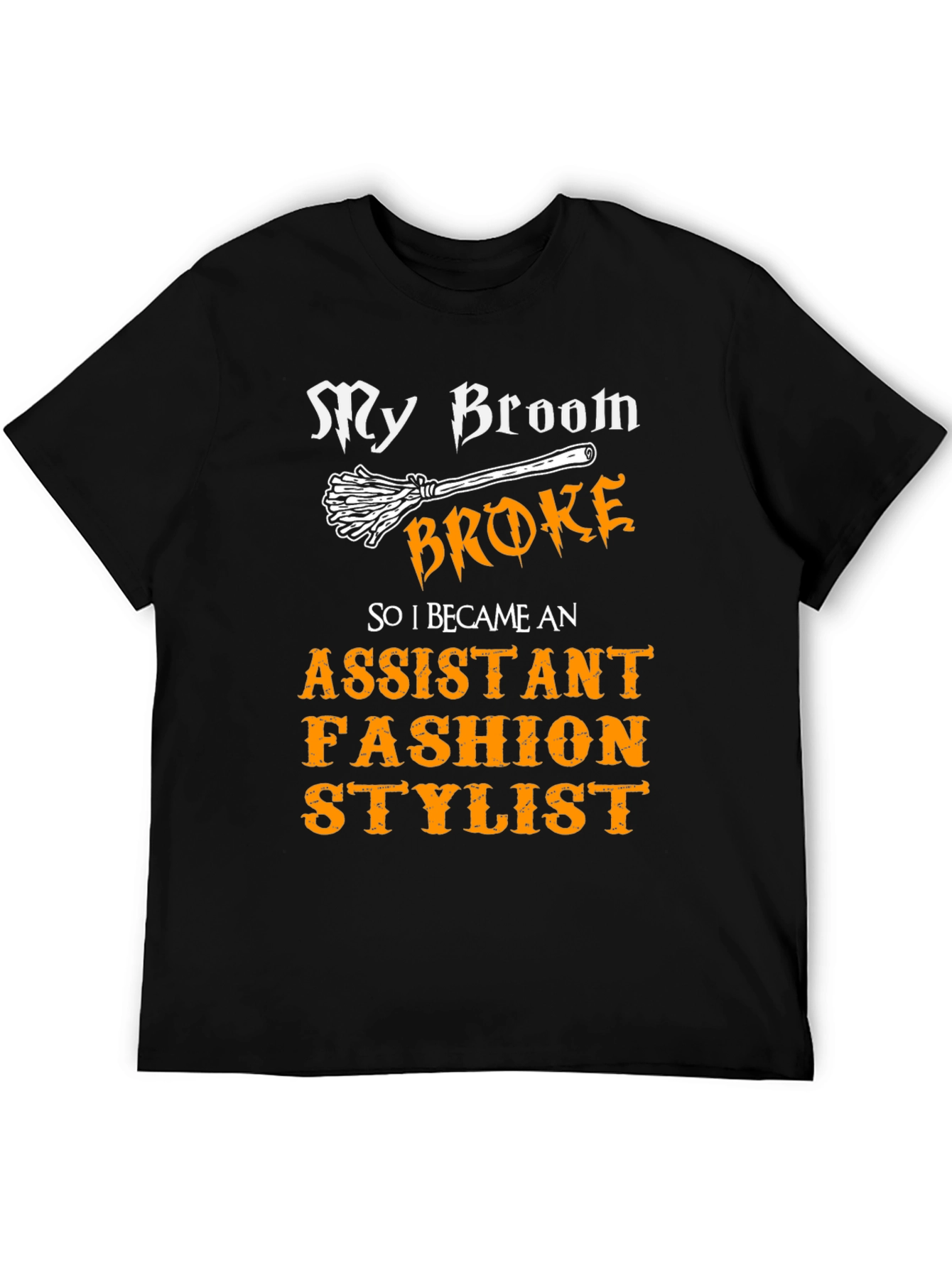 Funny Halloween Assistant Fashion Stylist T-Shirt