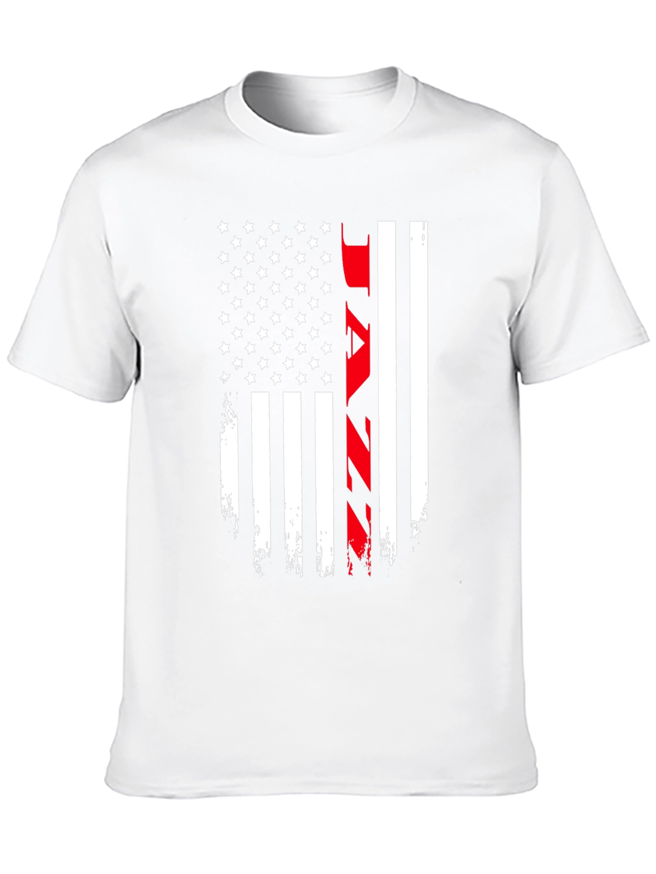 Distressed American Flag JAZZ Graphic Tee
