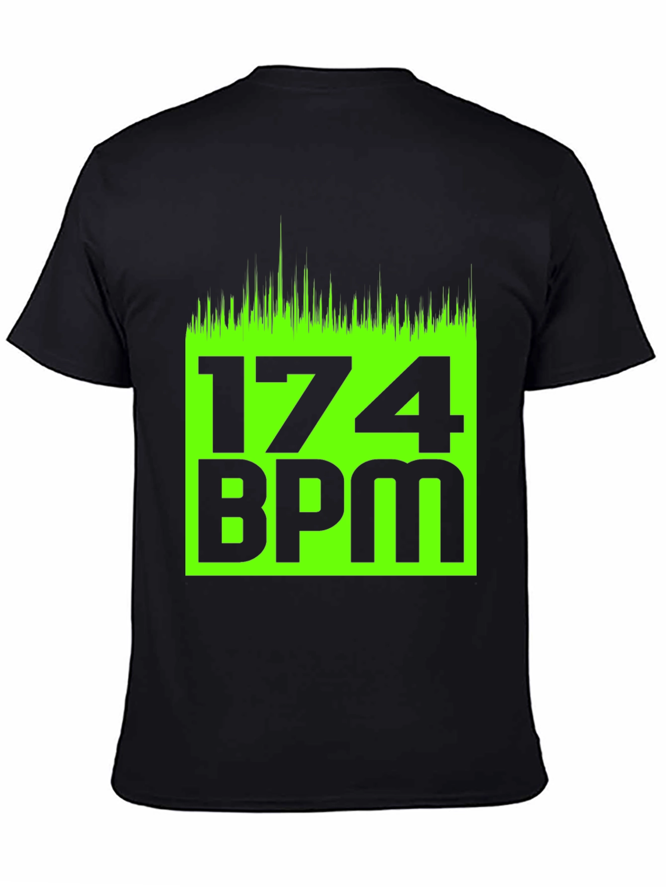 174 BPM Rave T-Shirt - Black