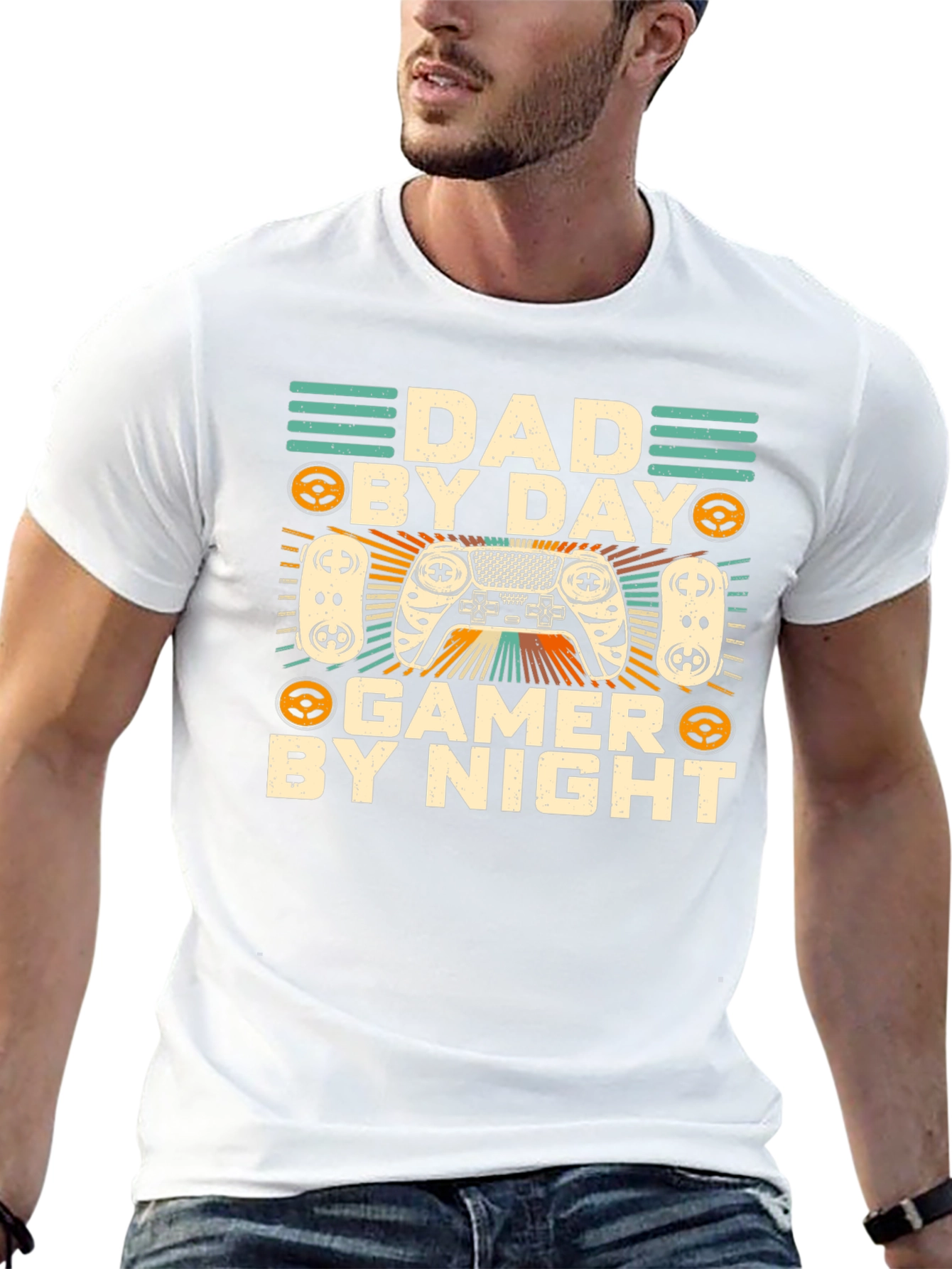 Dad By Day Gamer By Night T-Shirt