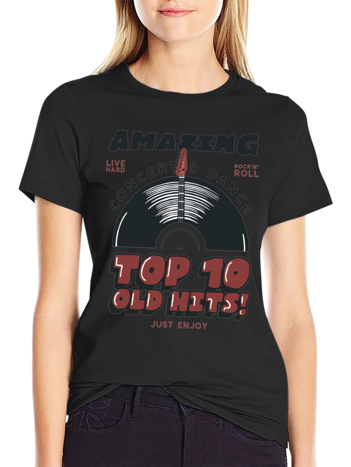 Amazing Top 10 Old Hits Concert T-Shirt