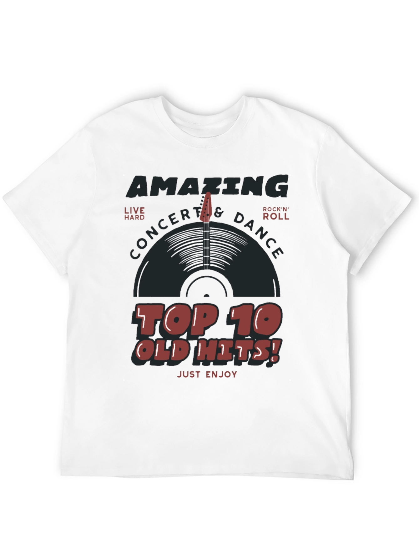 Amazing Top 10 Old Hits Concert T-Shirt