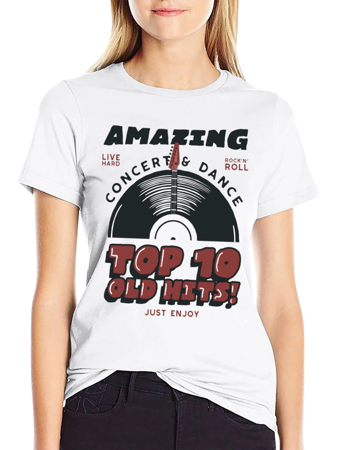 Amazing Top 10 Old Hits Concert T-Shirt