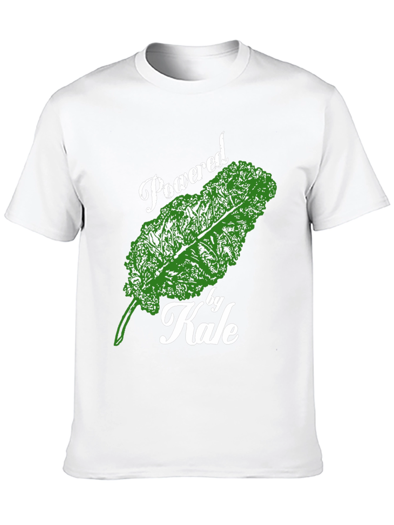 Powered by Kale T-Shirt - Vegan & Healthy