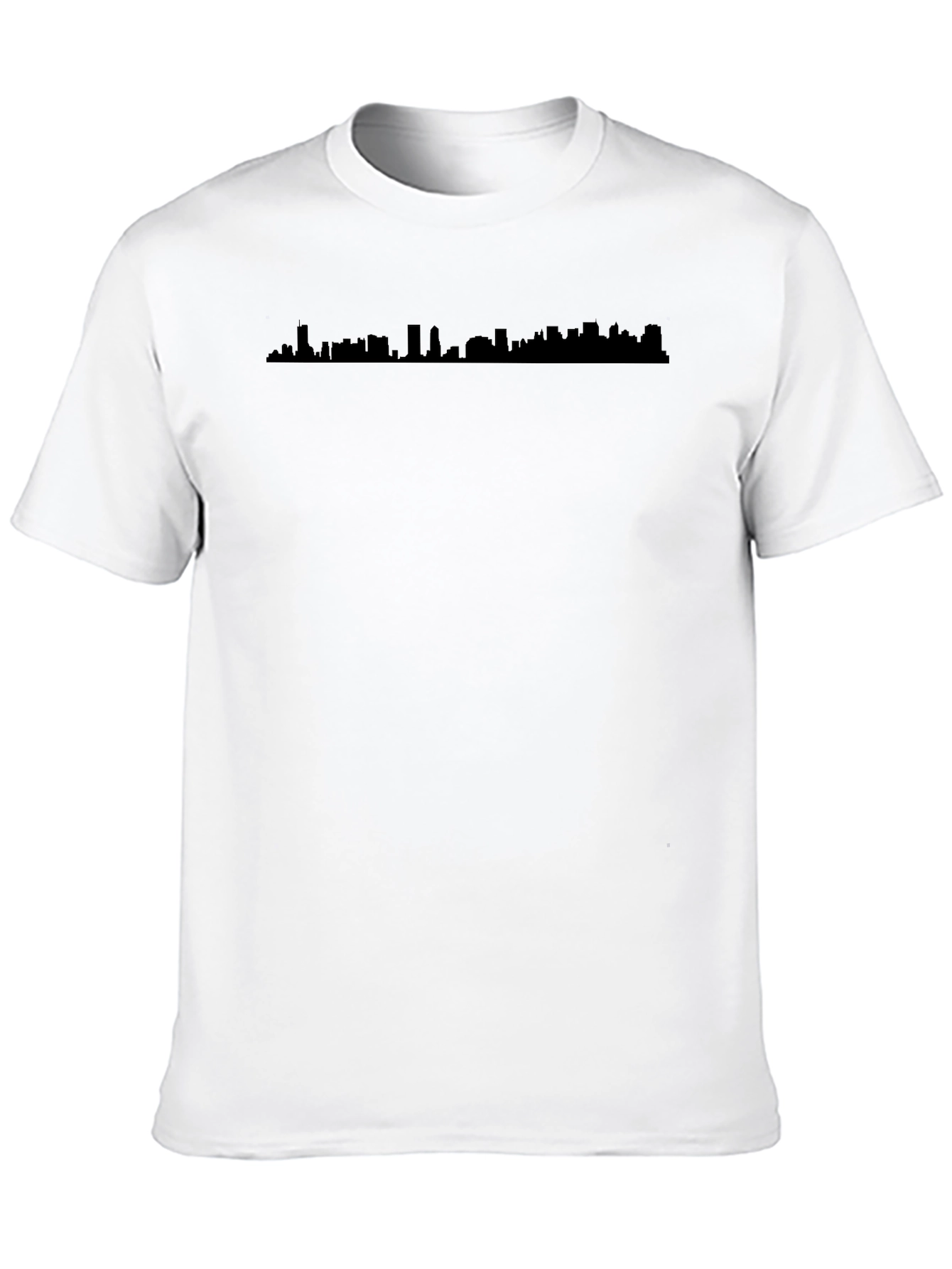 Cityscape Graphic Tee - Black