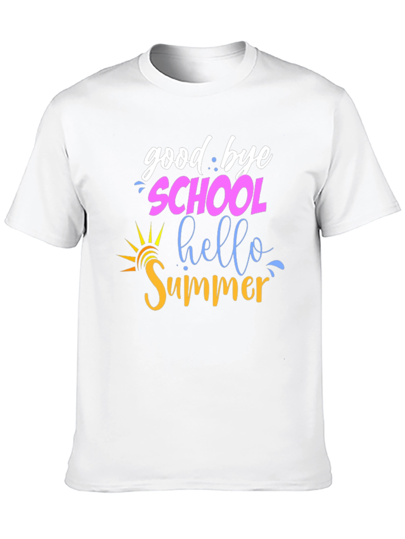 Goodbye School Hello Summer Graphic Tee