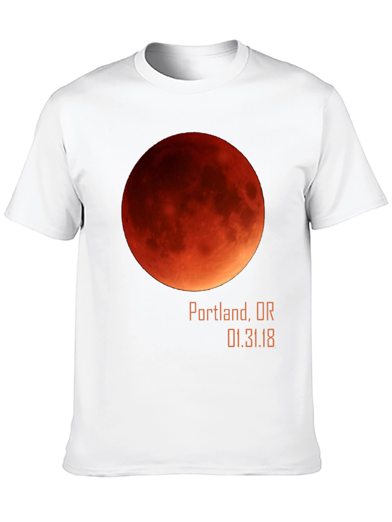 Blood Moon Portland OR T-Shirt