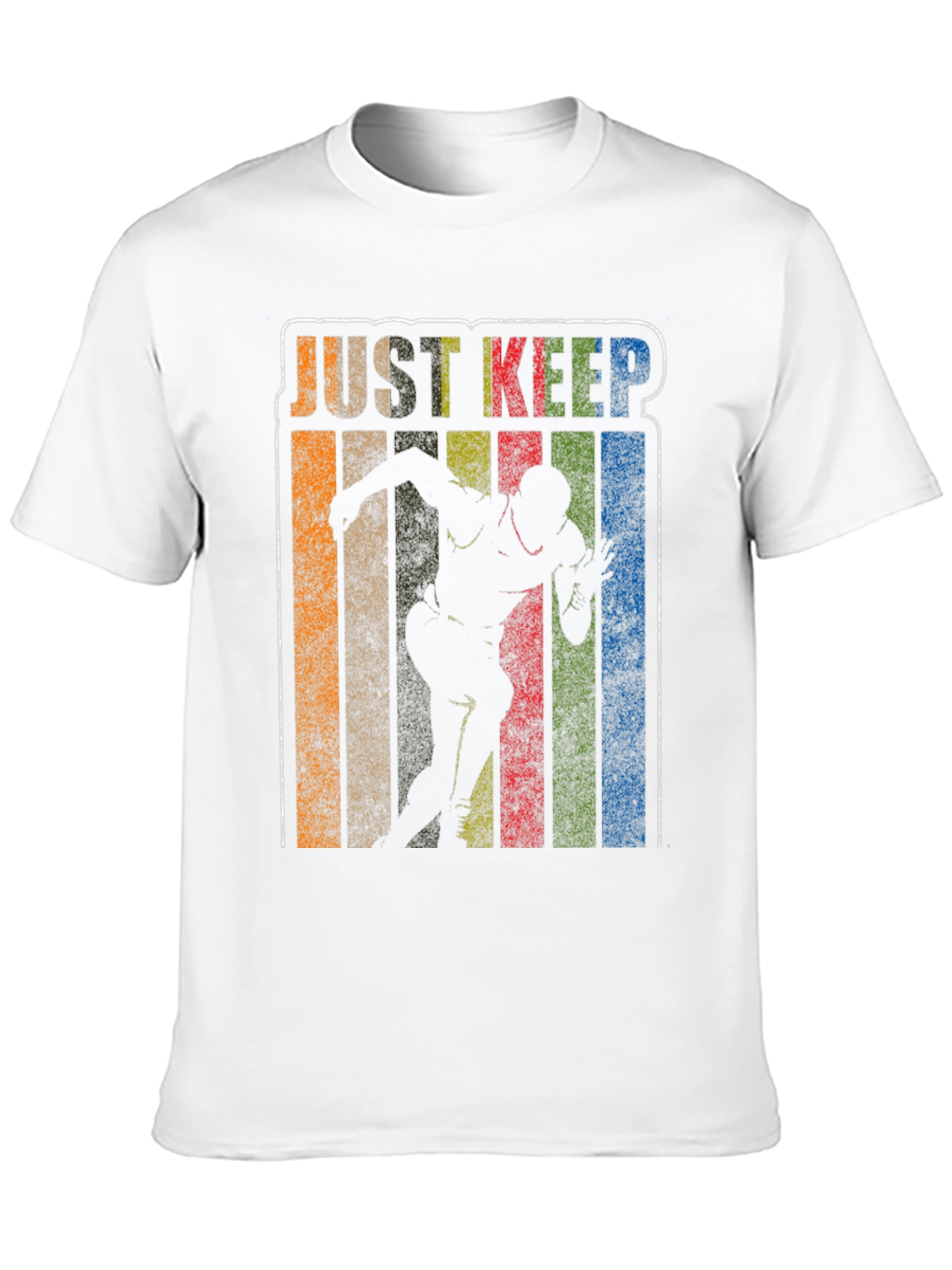 Just Keep Running Retro T-Shirt