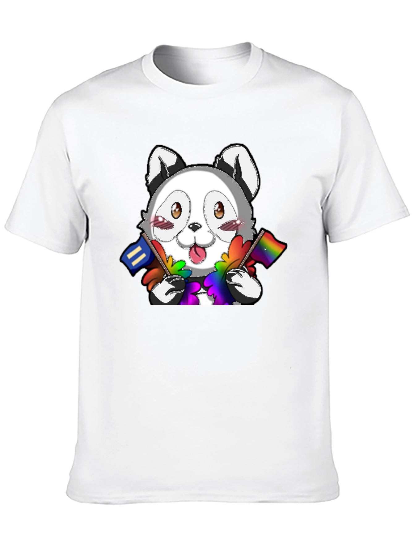 Cute LGBT Pride Raccoon T-Shirt