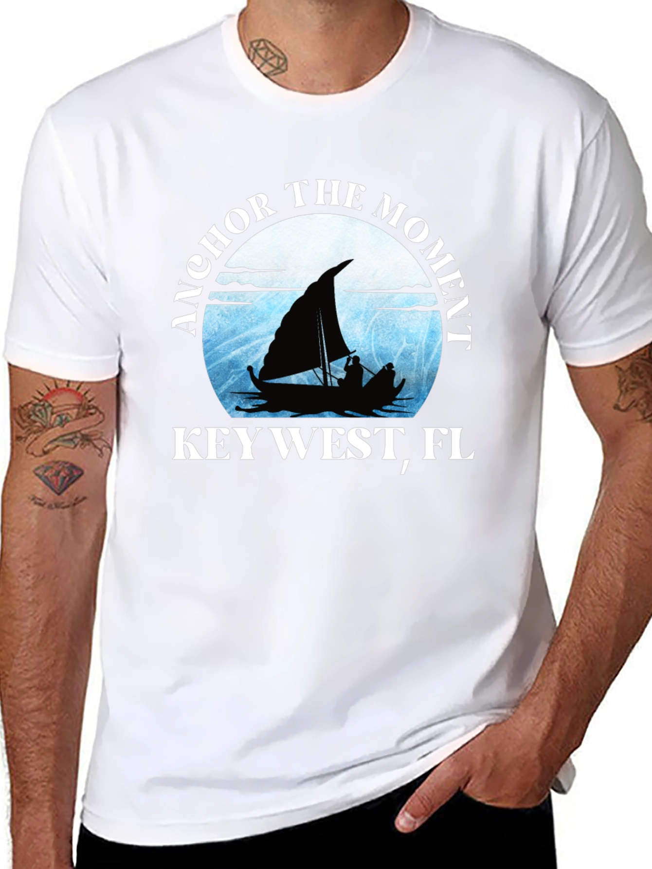 Anchor The Moment Key West Graphic T-Shirt
