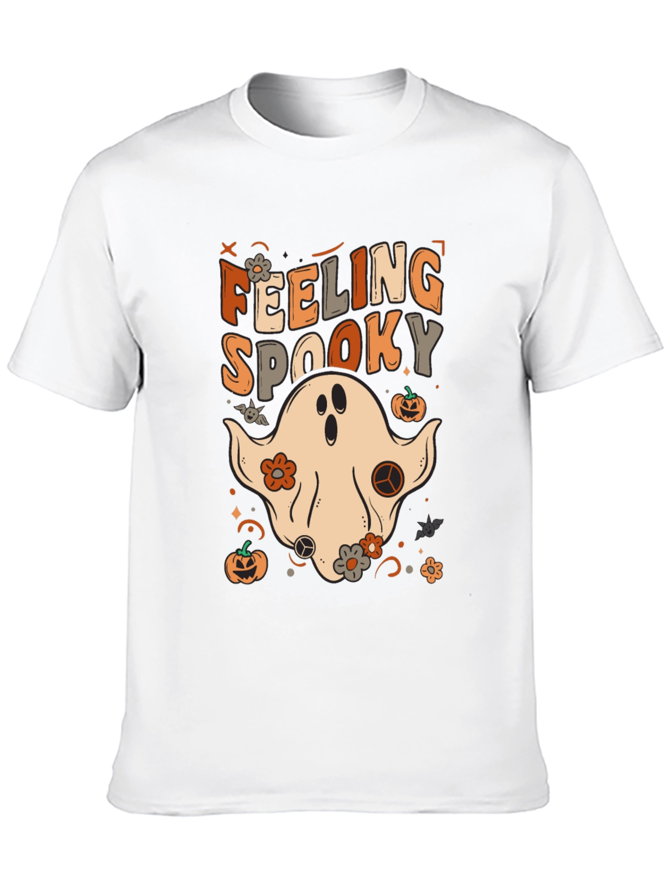 Feeling Spooky Graphic Halloween T-Shirt