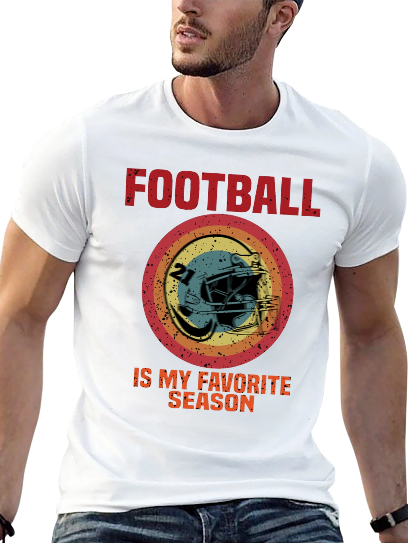 Football Is My Favorite Season Graphic T-Shirt