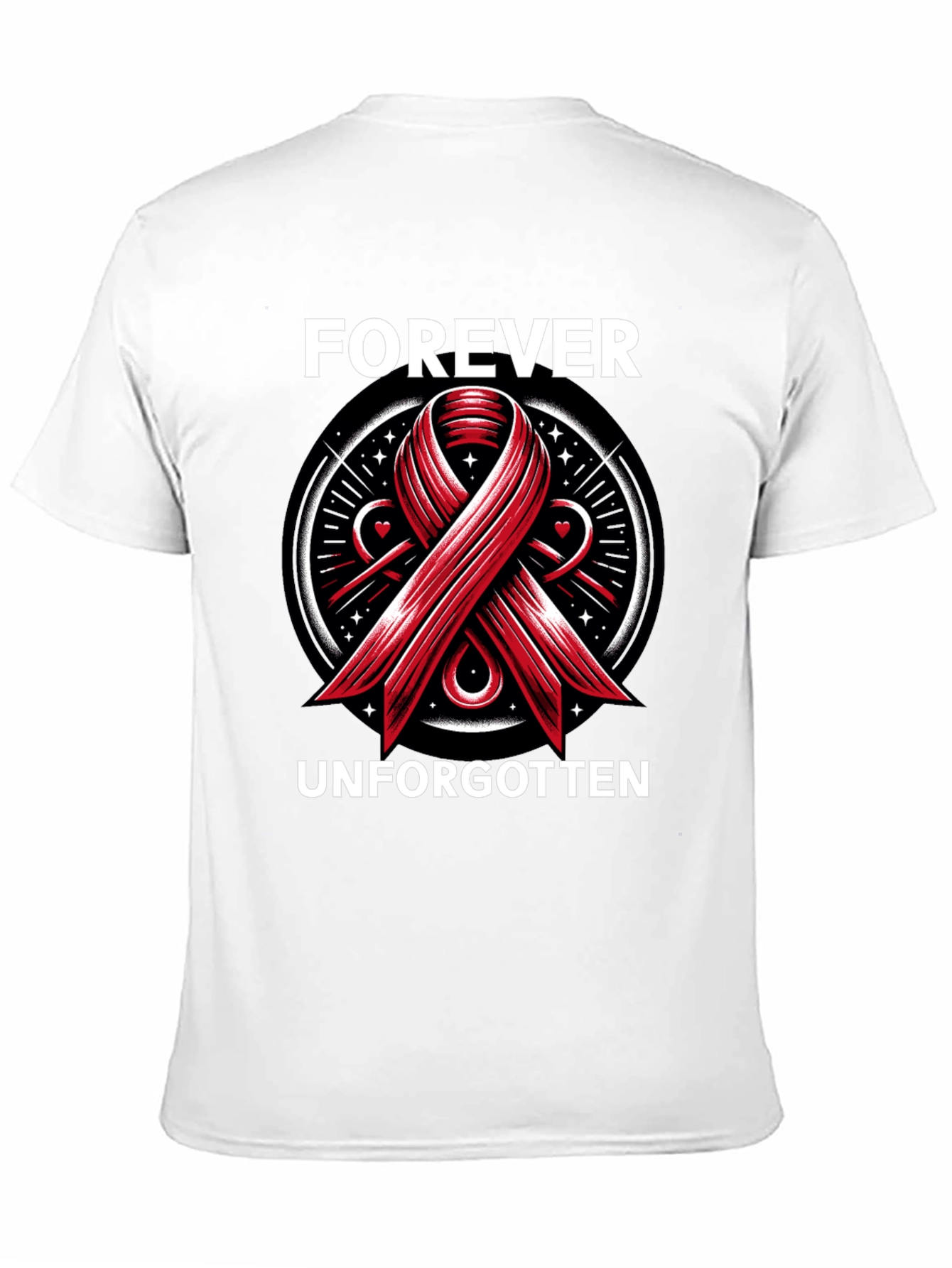 Forever Unforgotten Ribbon Graphic Tee