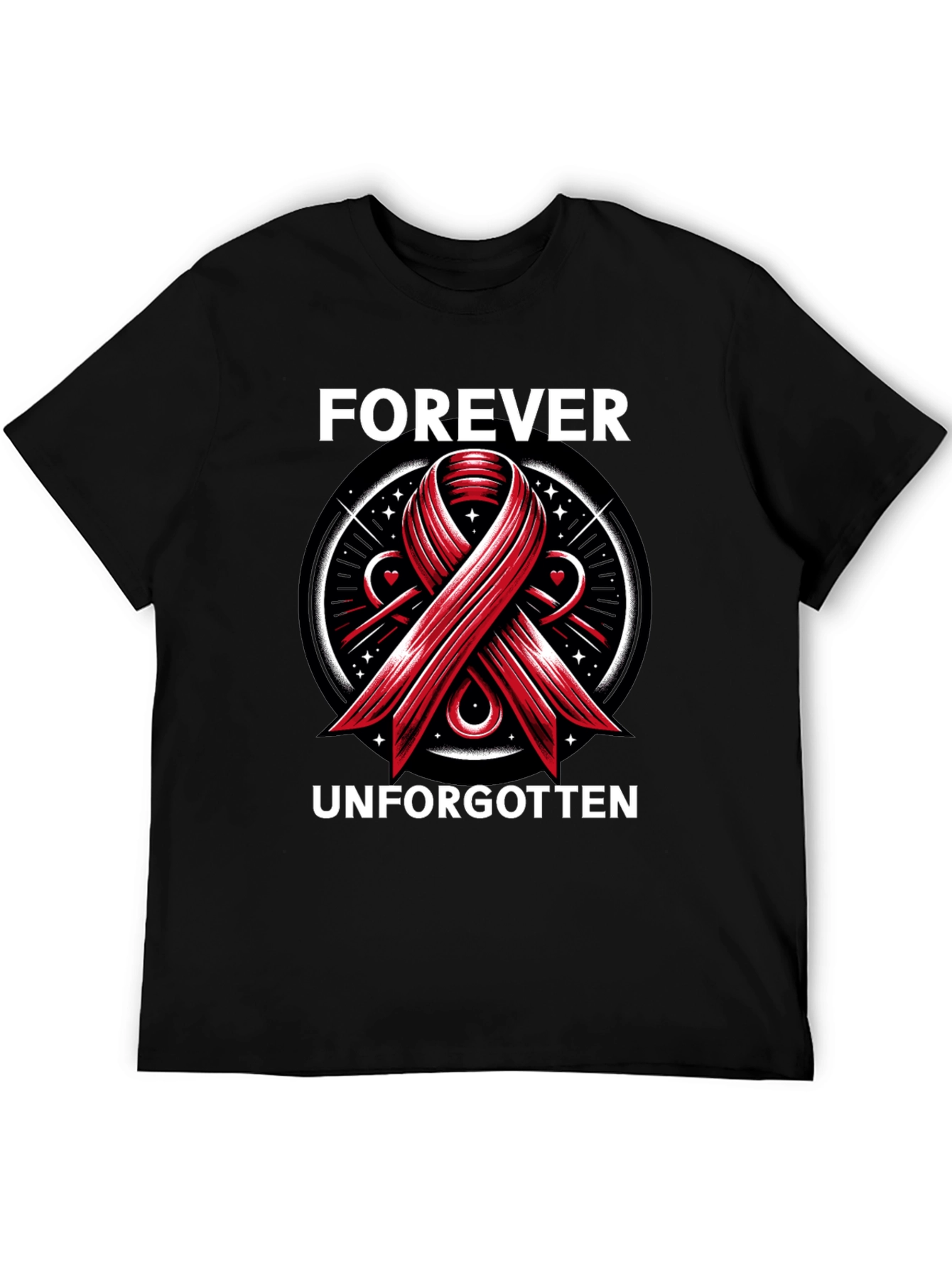 Forever Unforgotten Ribbon Graphic Tee