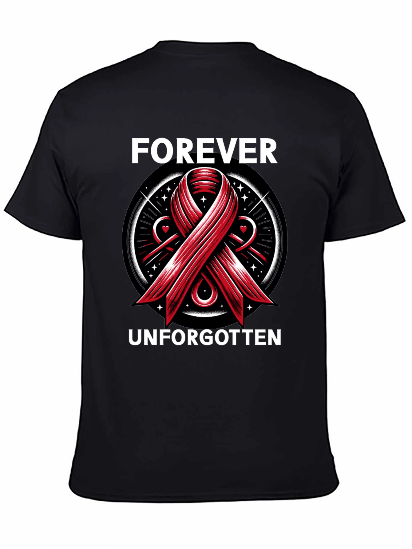 Forever Unforgotten Ribbon Graphic Tee