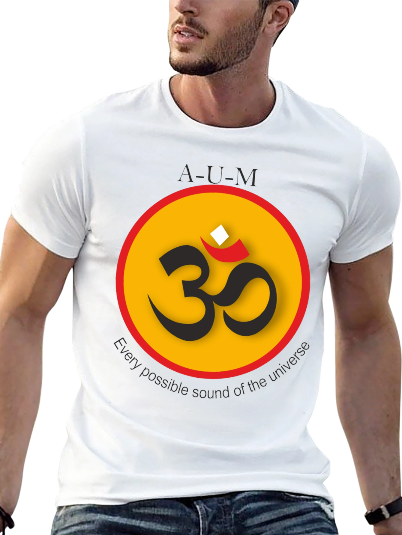 AUM Universe Sound Graphic Tee