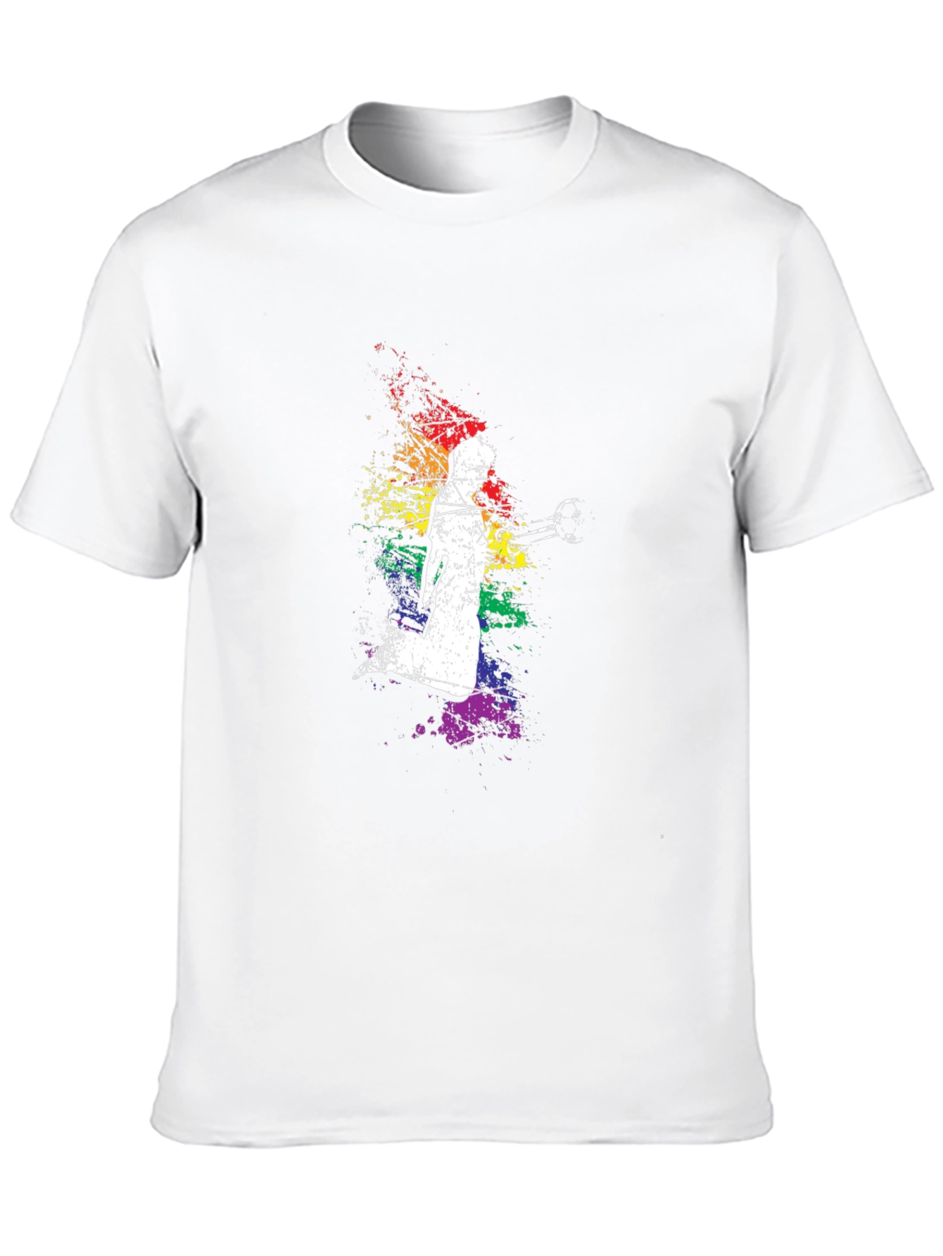 LGBTQ Pride Man on Knees T-Shirt