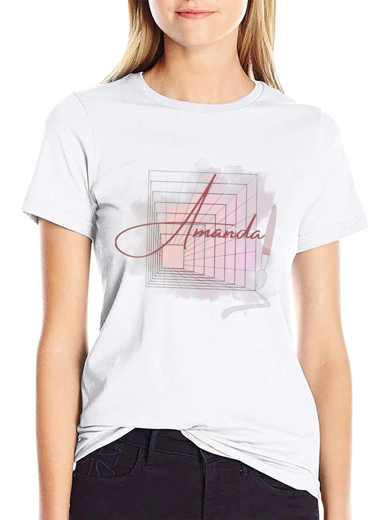 Amandas Art T-Shirt - Artistic Style