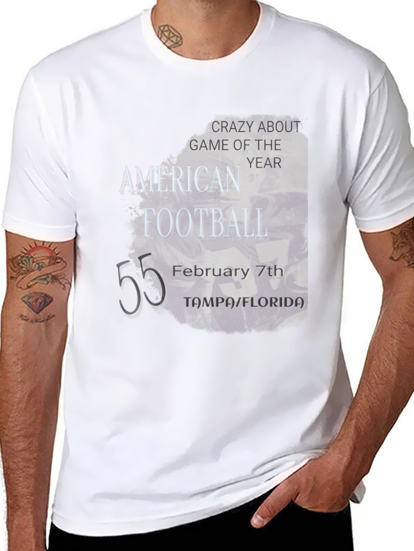 American Football Super Bowl LV T-Shirt
