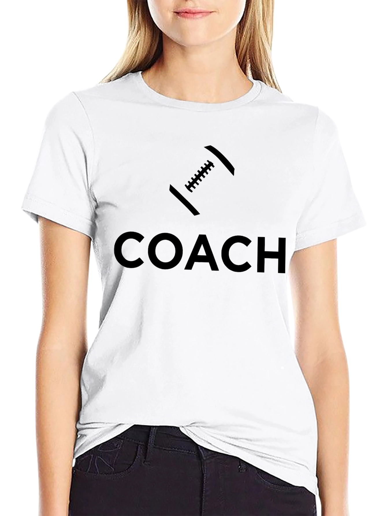 Football Coach T-Shirt - Stylish Sports Apparel
