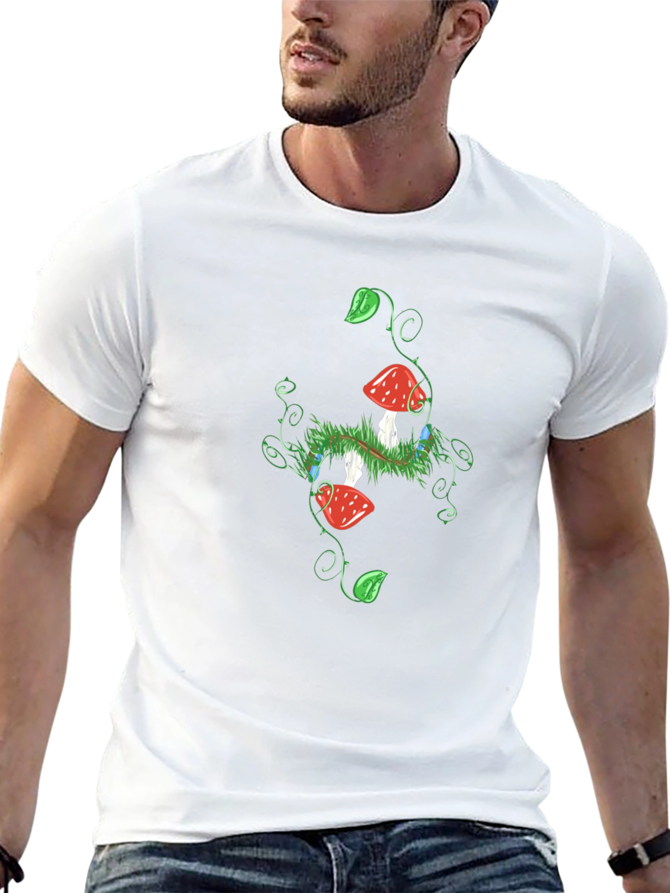 Mushroom T-Shirt - Nature Inspired Graphic Tee
