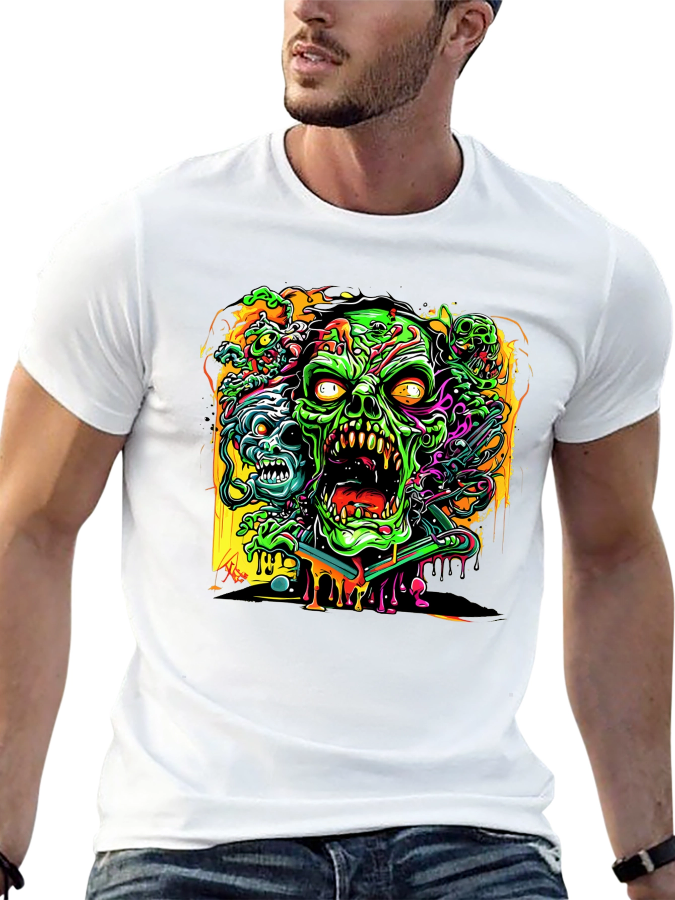 Zombie Outbreak Graphic T-Shirt