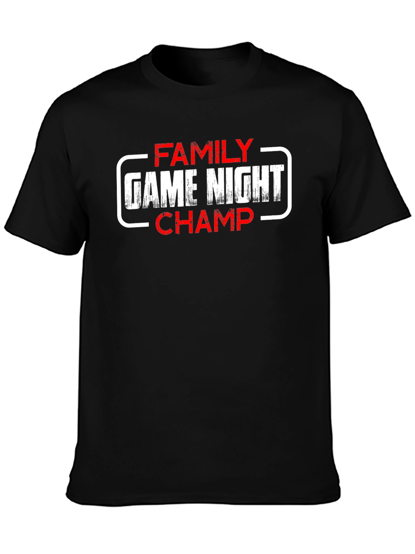 Family Game Night Champ Graphic T-Shirt