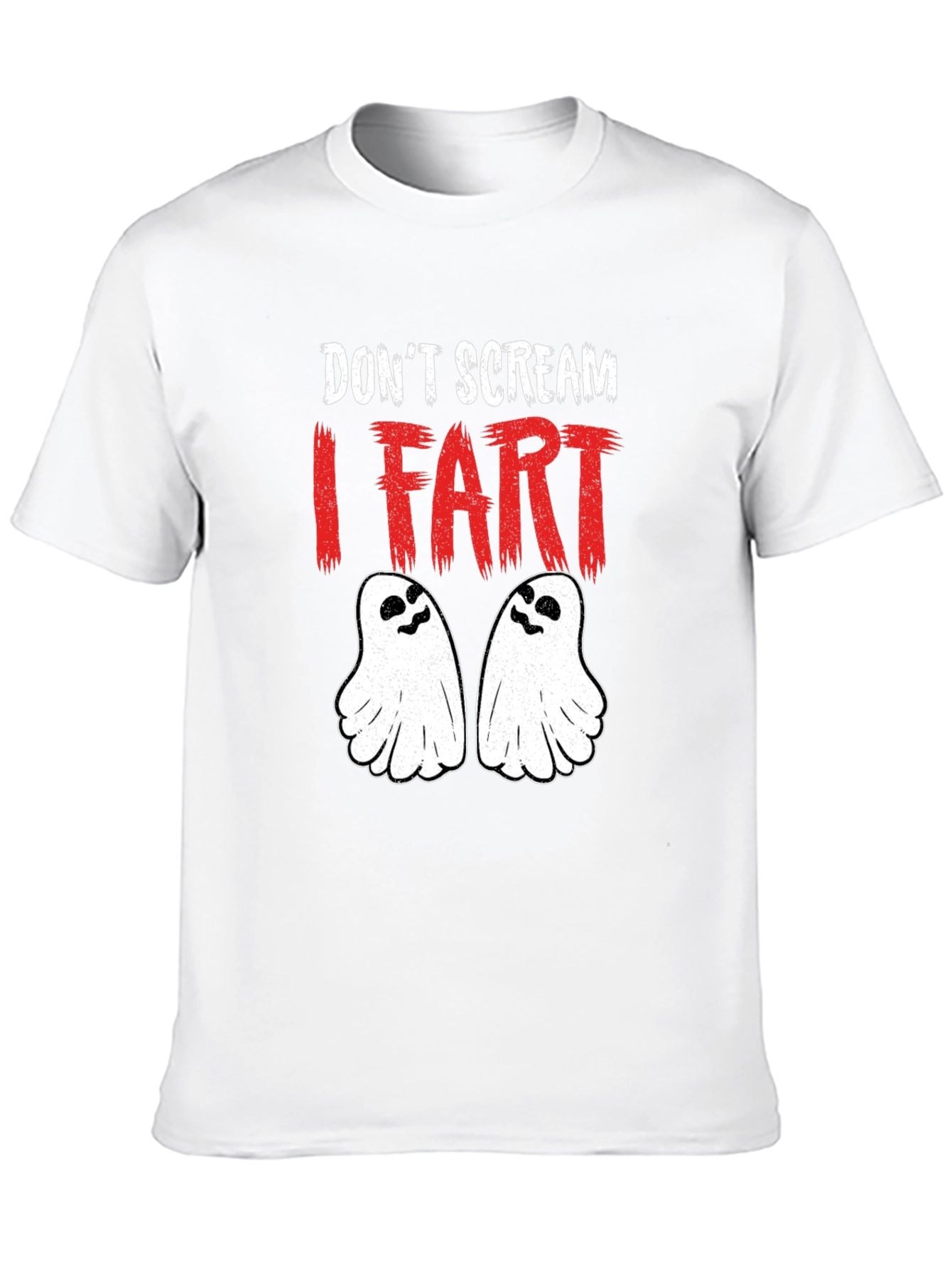 Dont Scream I Fart Halloween Graphic Tee
