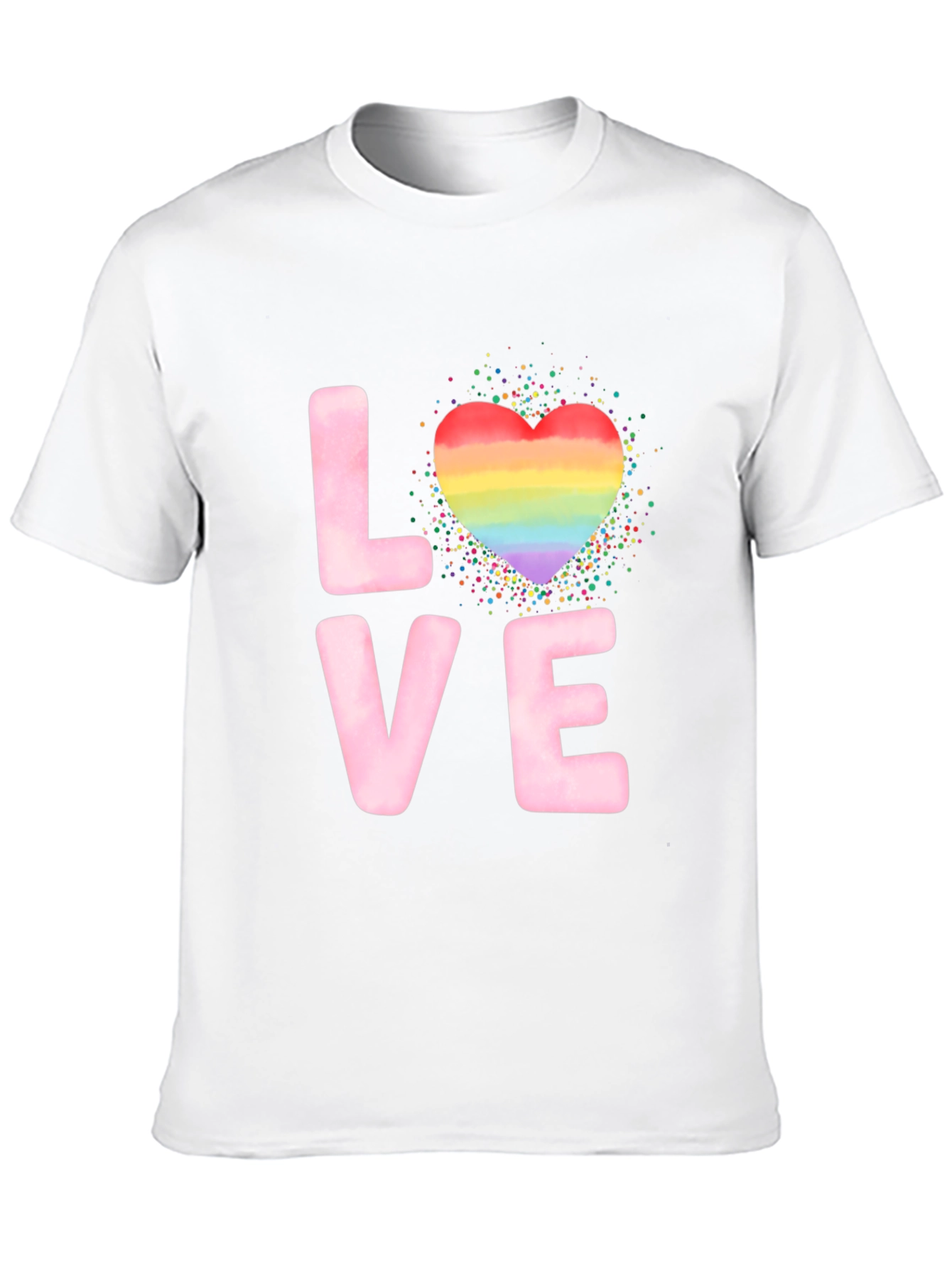 Love Heart LGBTQ+ Pride T-Shirt