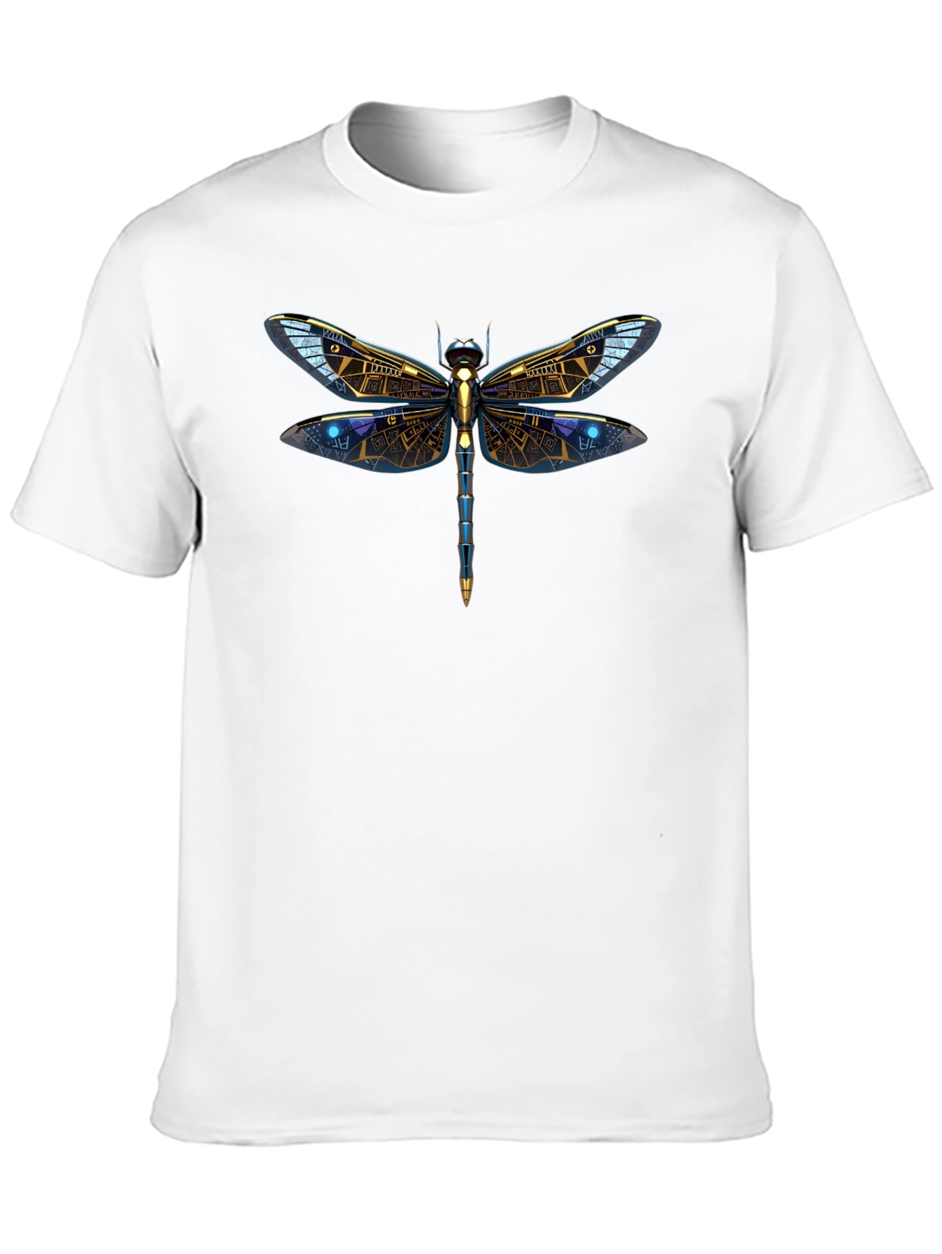 Dragonfly Graphic Tee - Mens Black T-Shirt