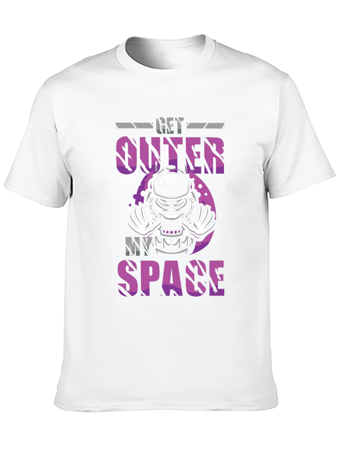 Get Outer My Space T-Shirt - Astronaut Graphic Tee