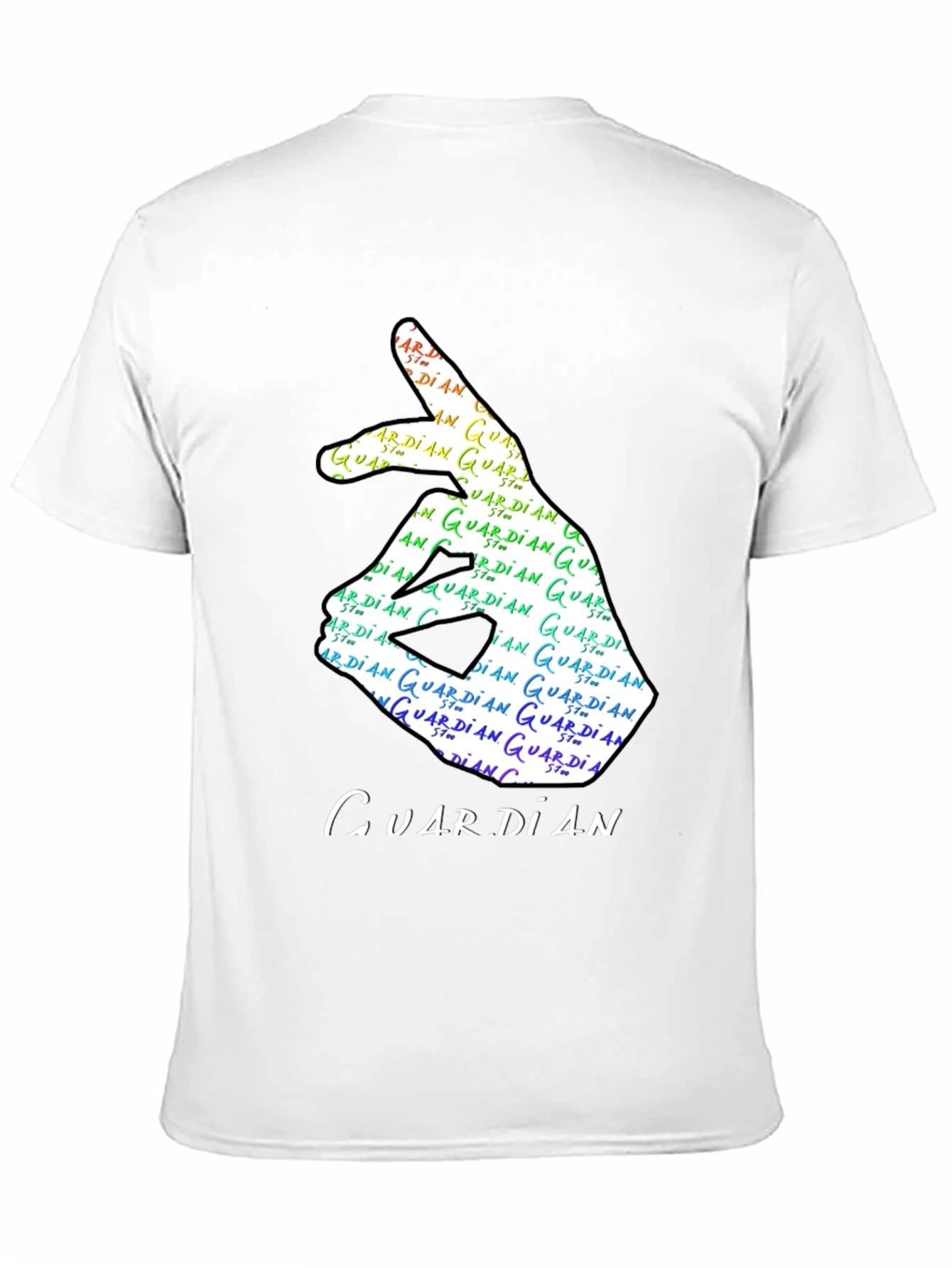 Guardian Hand Graphic Tee - Stylish Mens T-Shirt