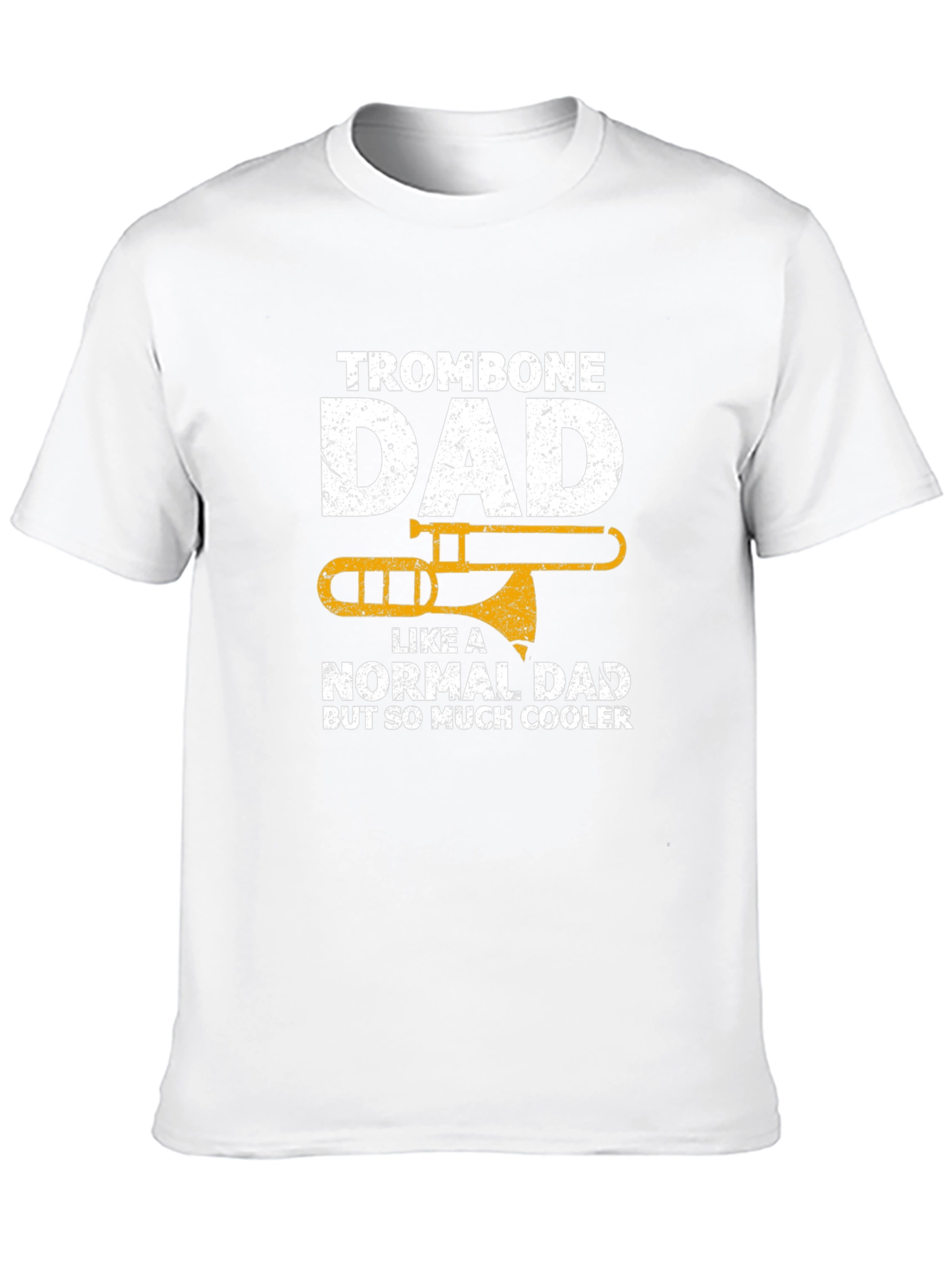 Trombone Dad T-Shirt - Cool Musician Father Tee