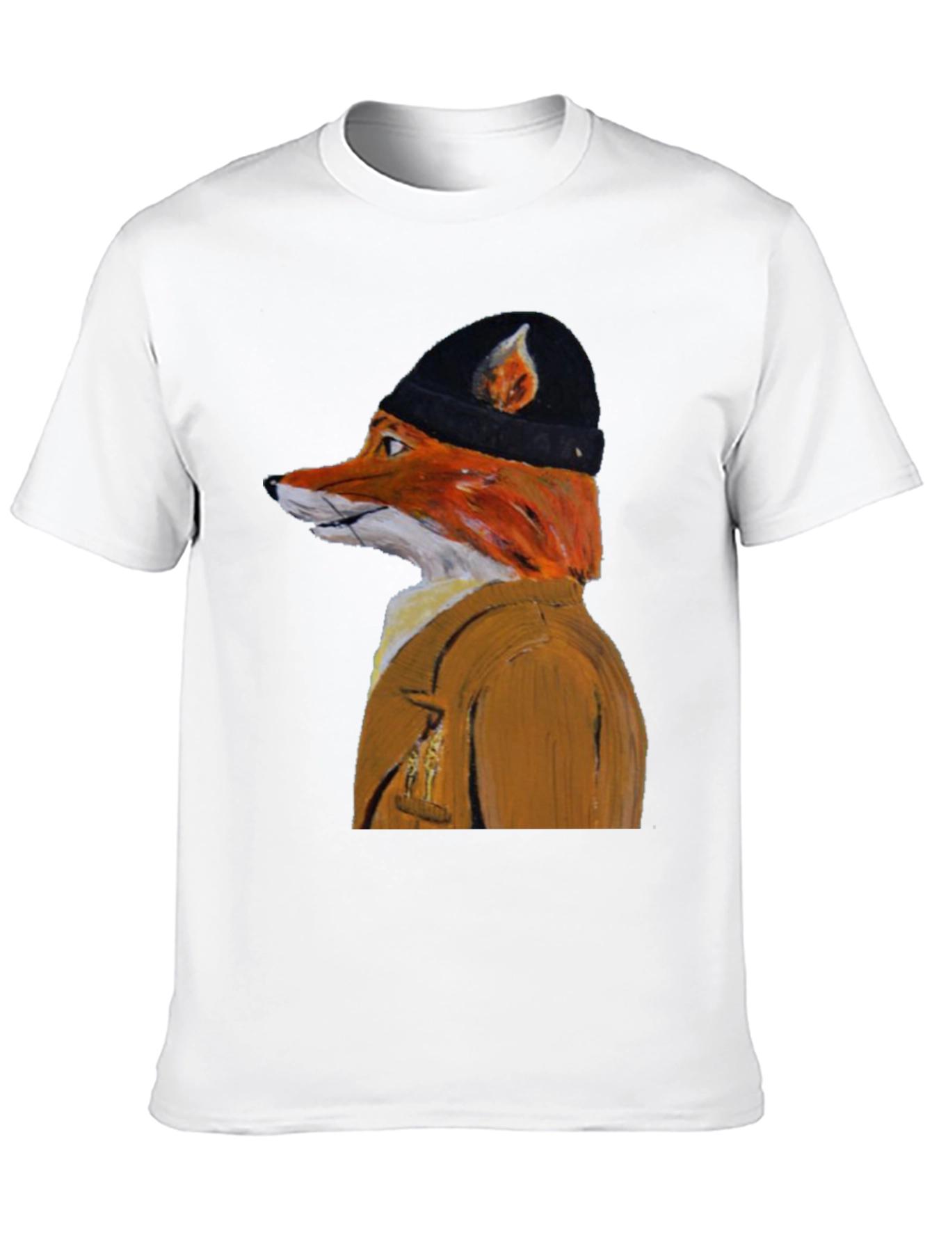 Fox in Clothes Graphic T-Shirt