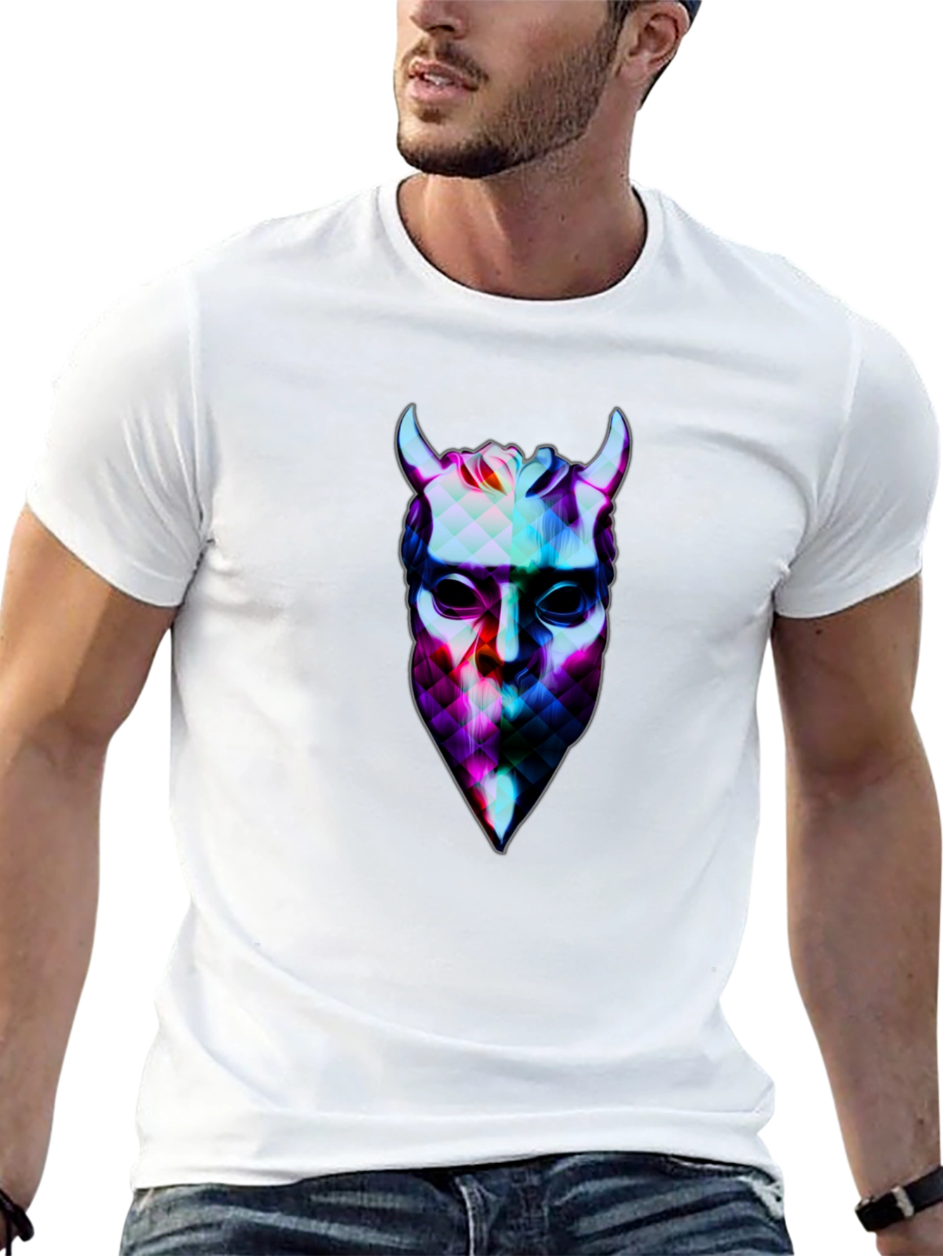 Graphic T-Shirt - Devil Mask
