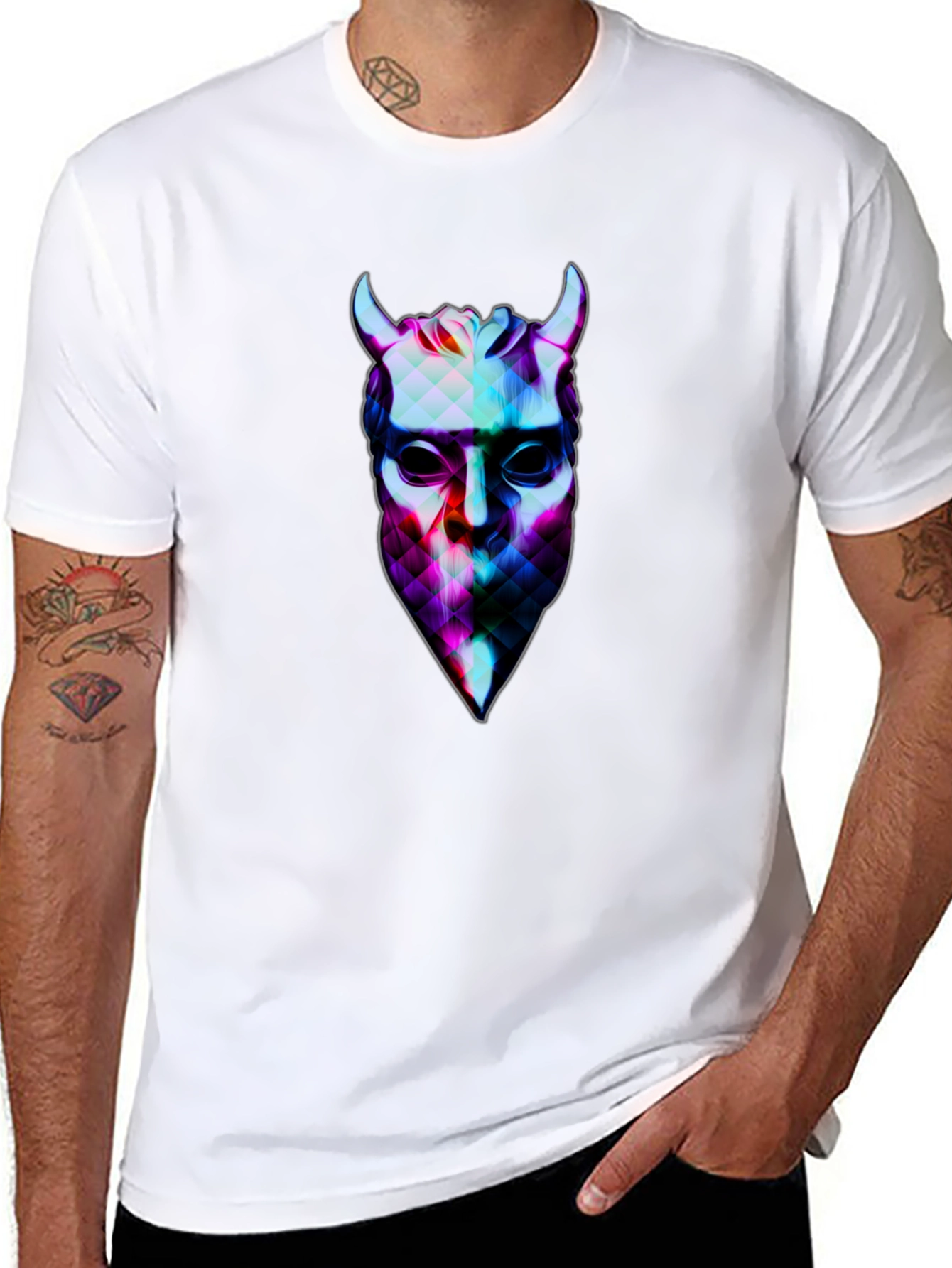 Graphic T-Shirt - Devil Mask