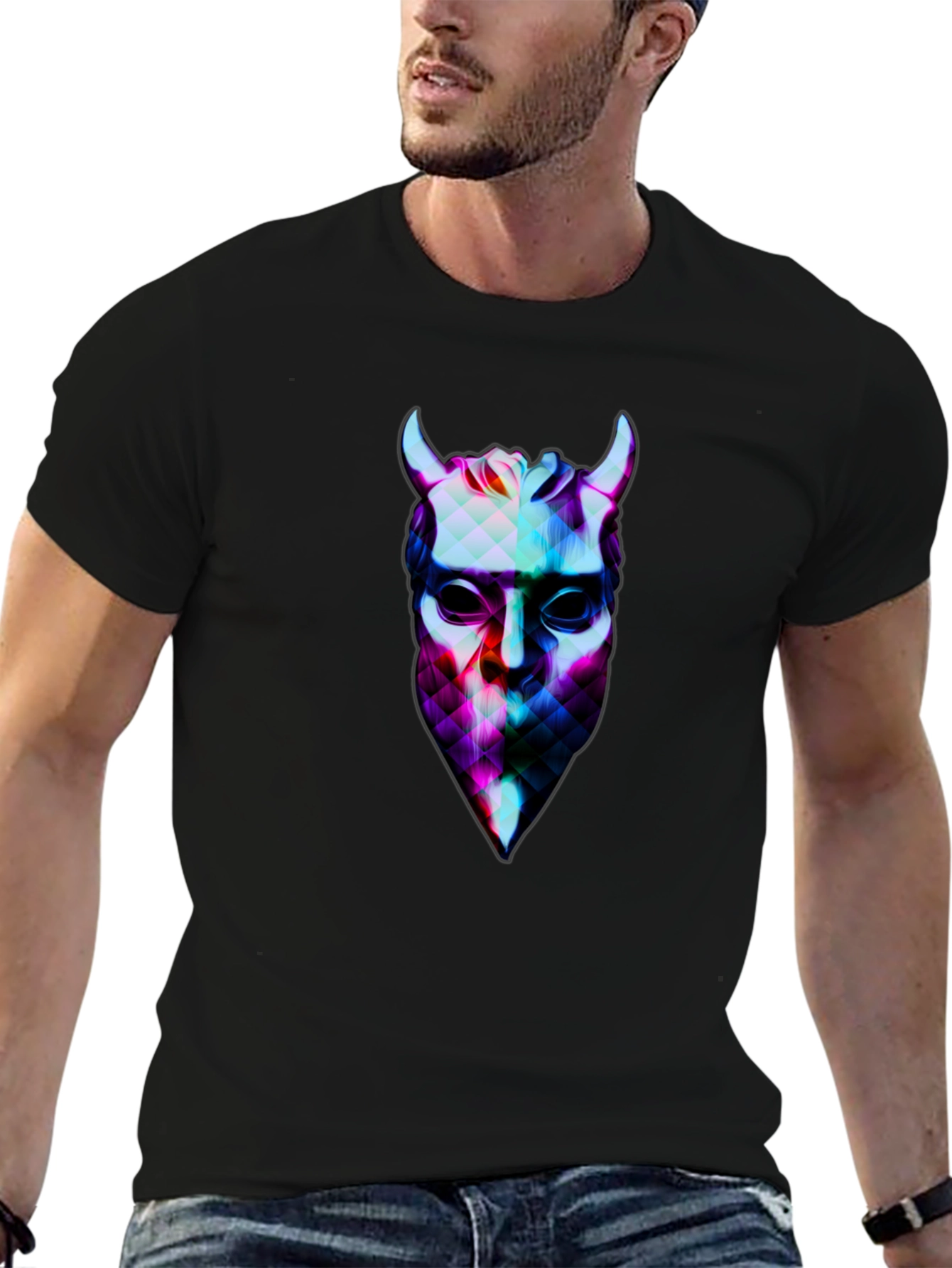 Graphic T-Shirt - Devil Mask