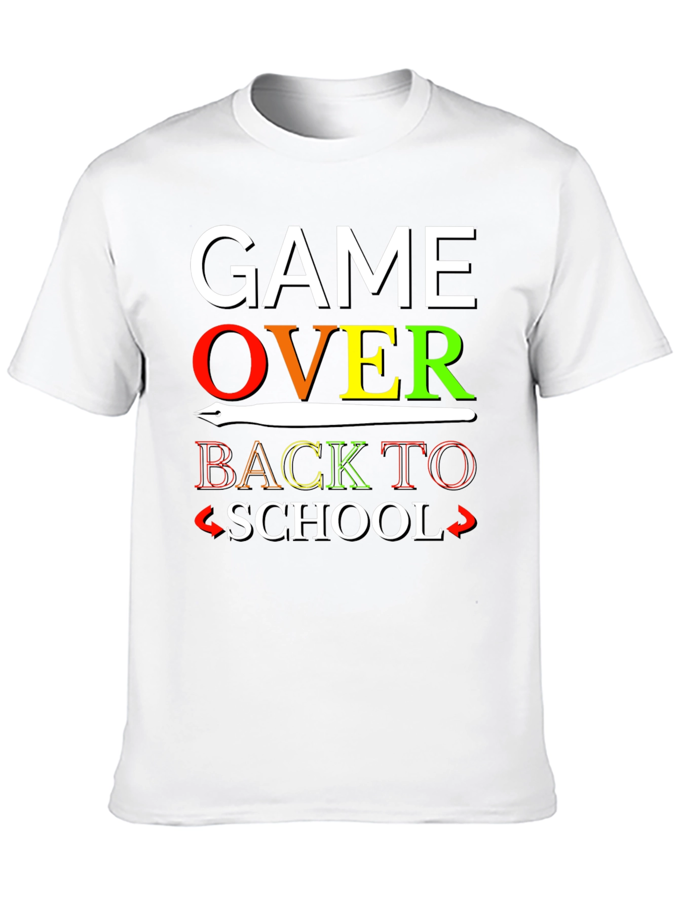 Game Over Back To School T-Shirt