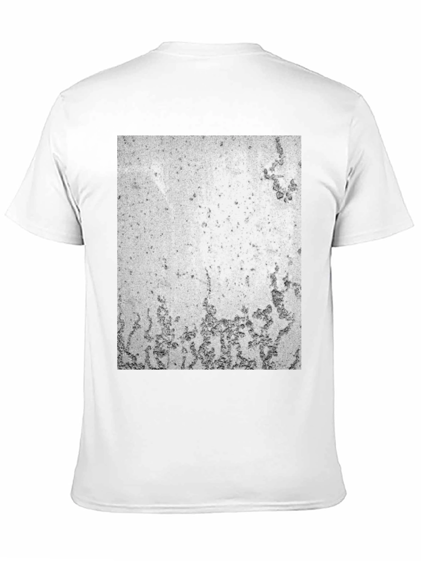 Abstract Texture Black T-Shirt